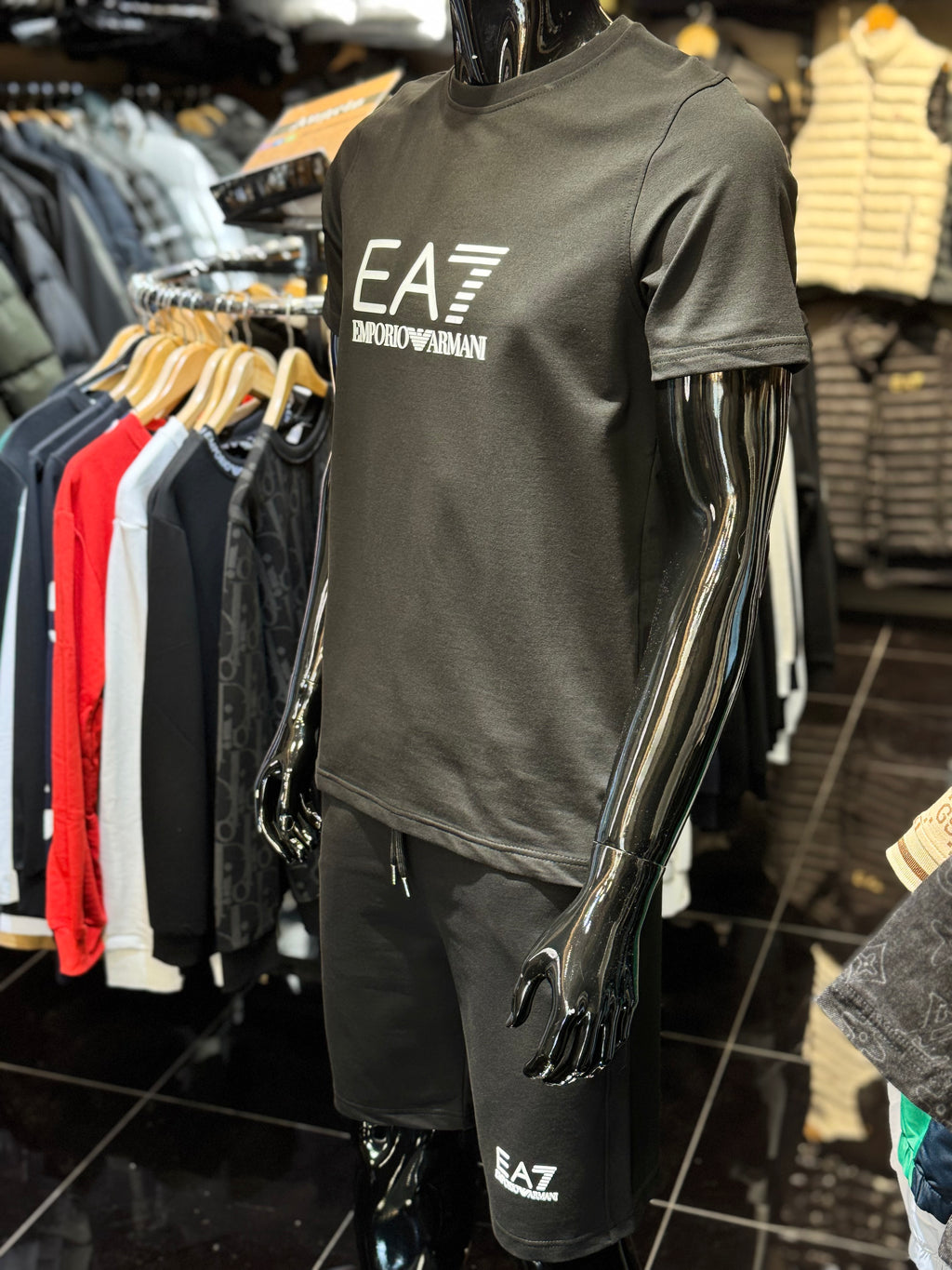 ARMANI EA7 SET ΜΑΥΡΟ Ζ-032