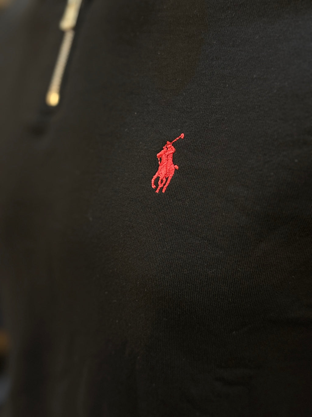 POLO zipper μαύρο  WIJ 28