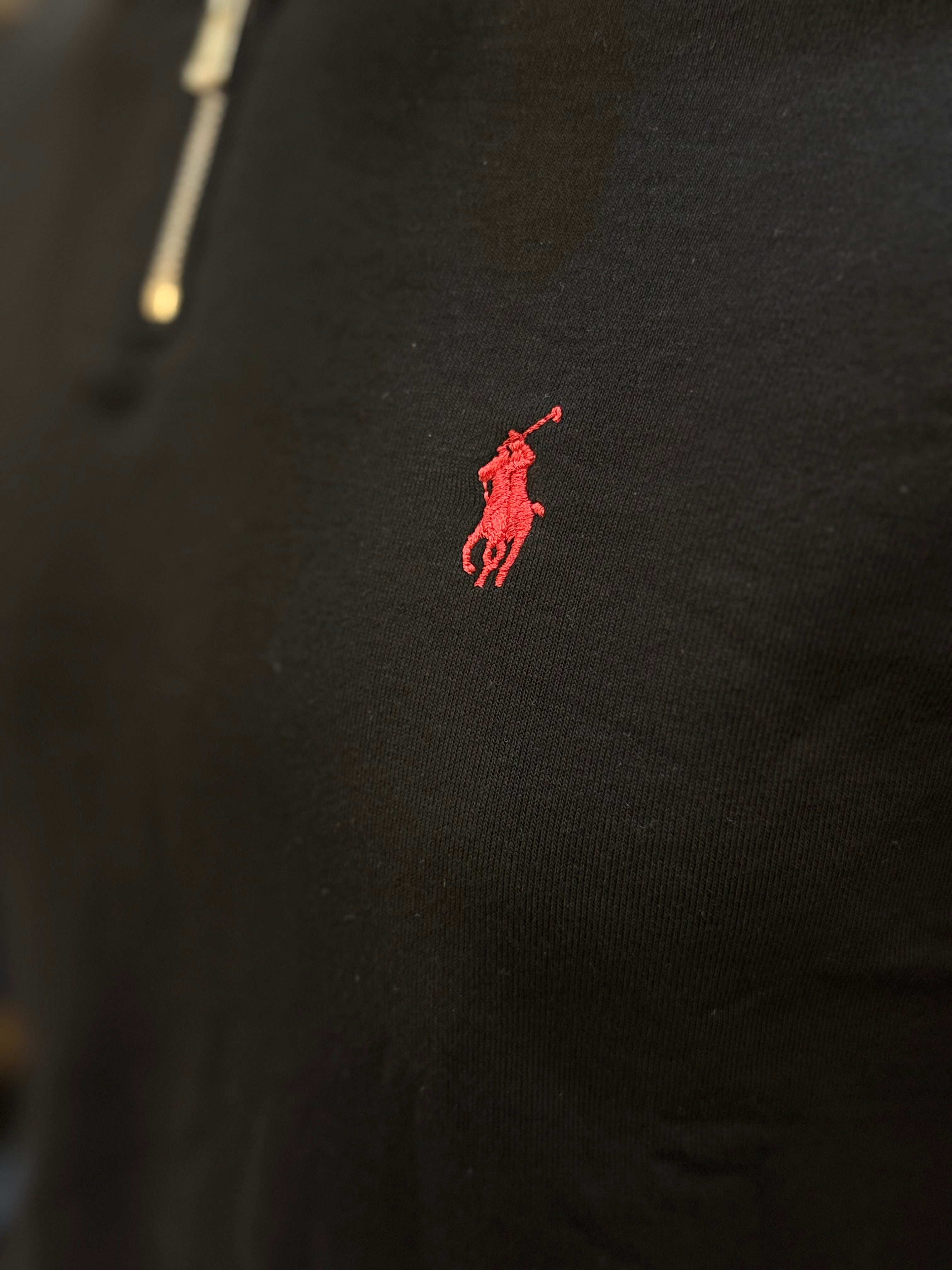 POLO zipper μαύρο  WIJ 28