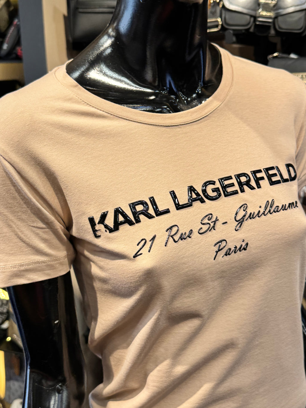 KARL LAGERFELD T-SHIRT ΜΠΕΖ  N-018