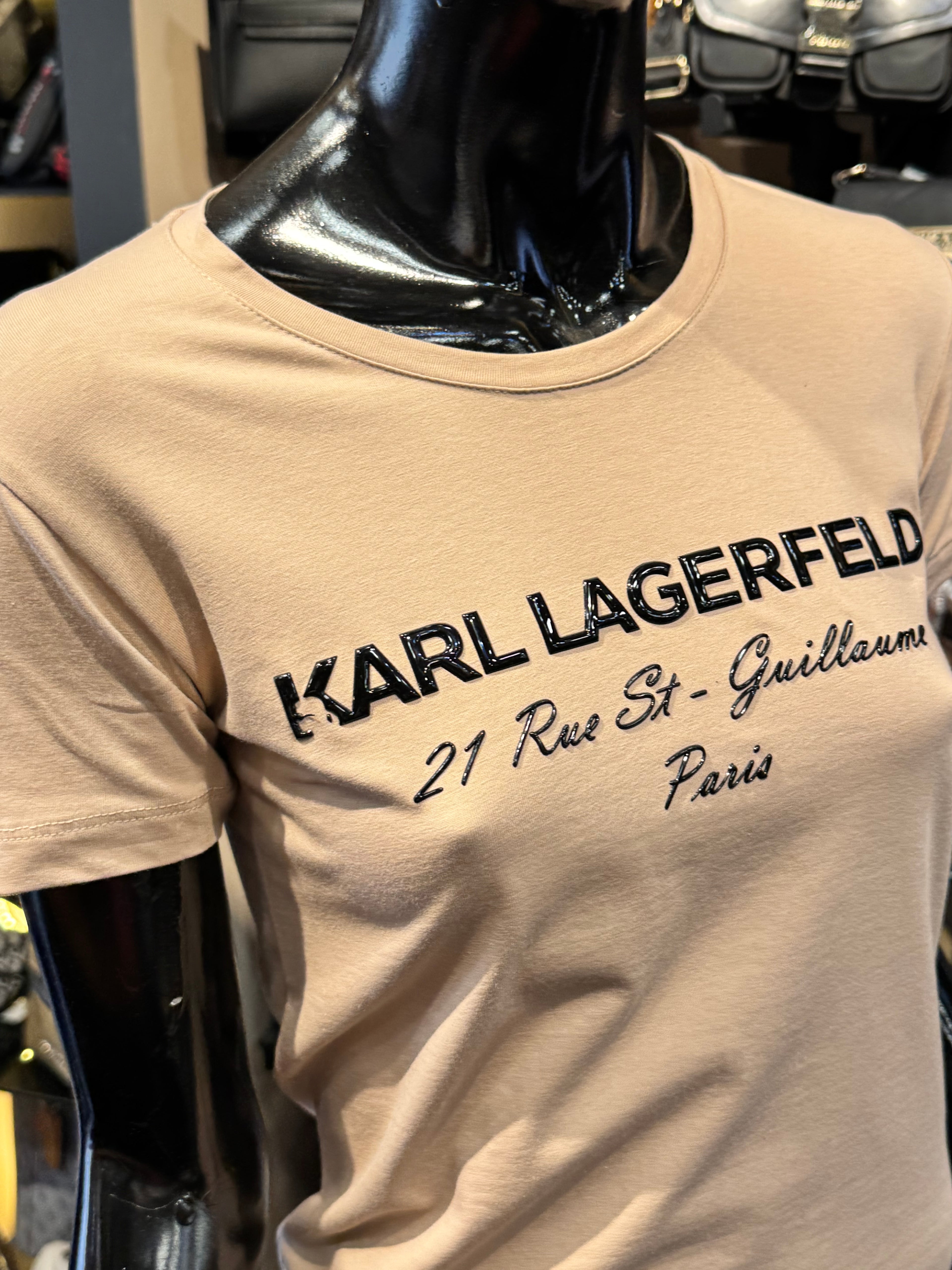 KARL LAGERFELD T-SHIRT ΜΠΕΖ  N-018