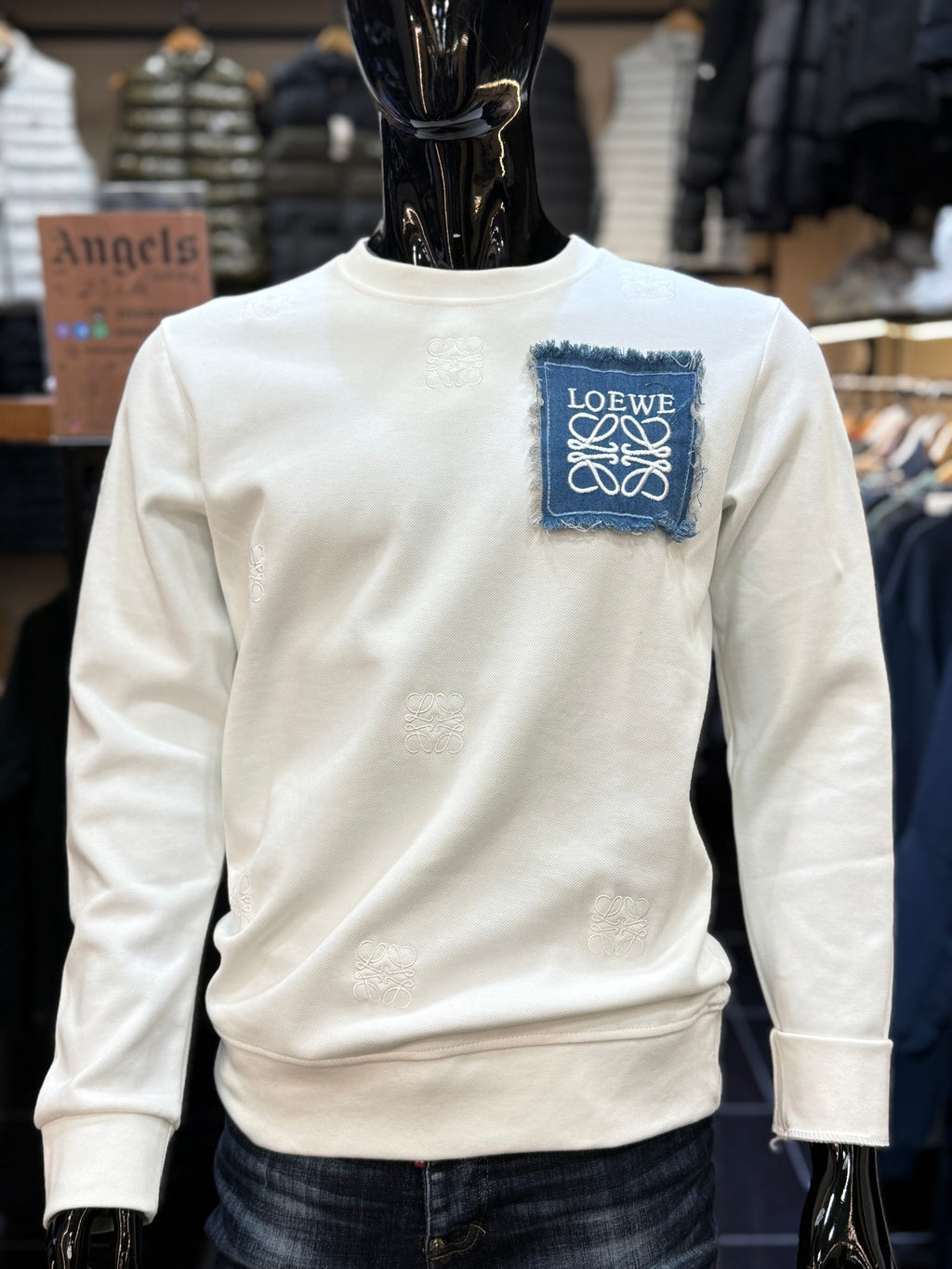 LOEWE Φούτερ λευκό  RD882