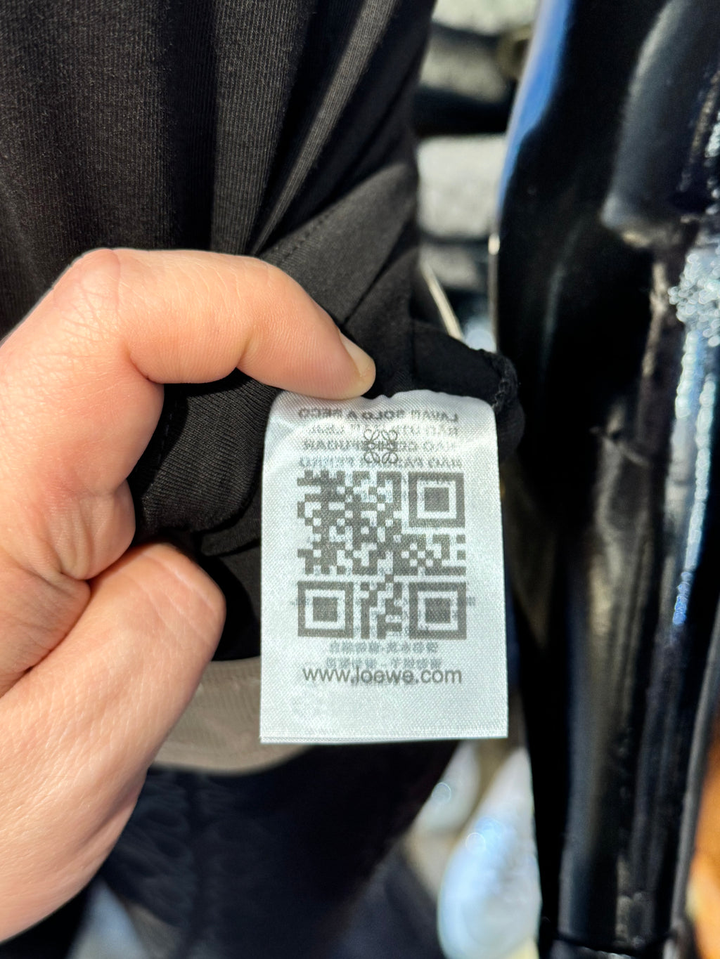 LOEWE T-SHIRT ΜΑΥΡΟ N-020