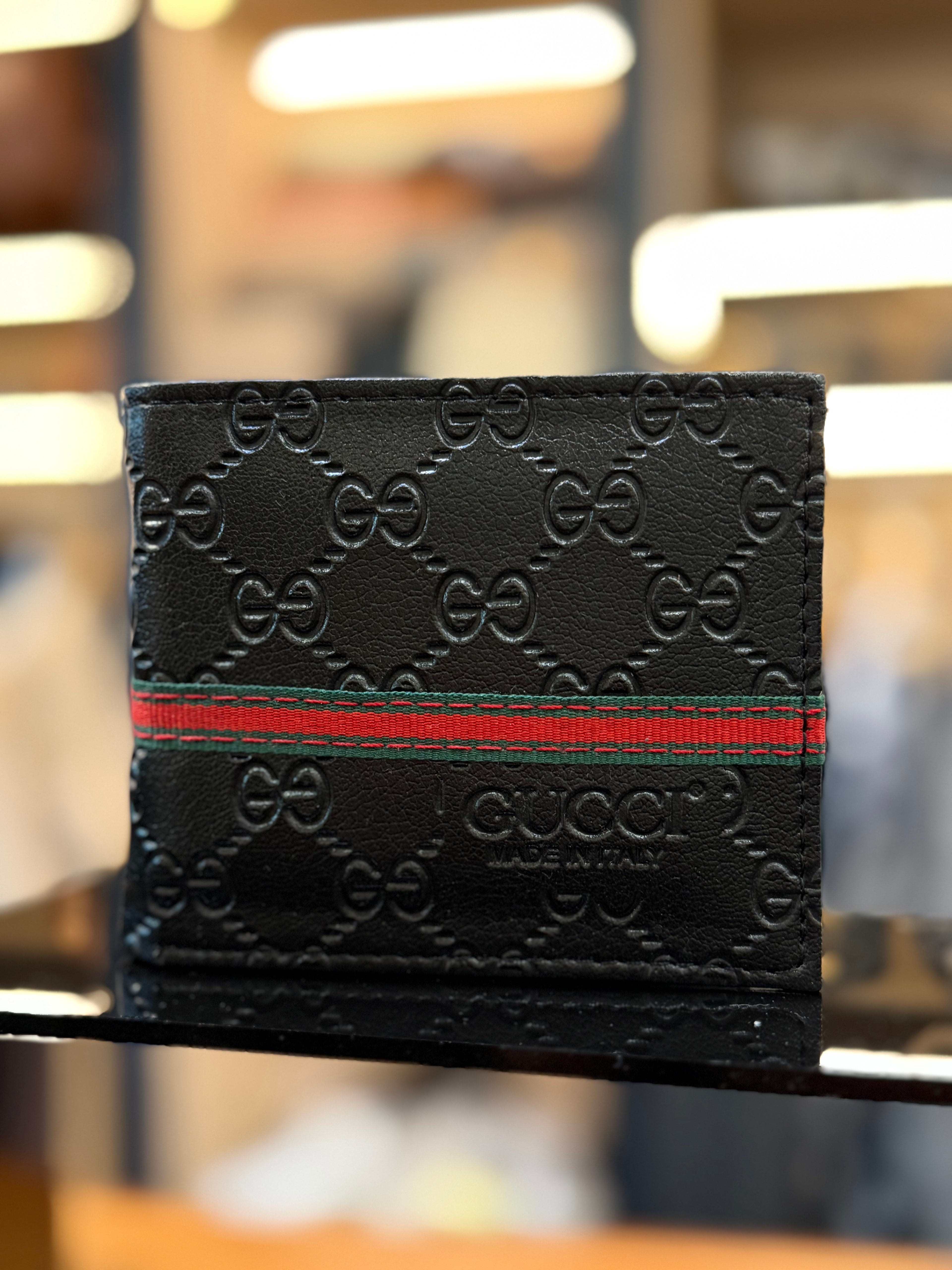 GUCCI  πορτοφόλι καρτοθήκη  μαύρο CVG 108