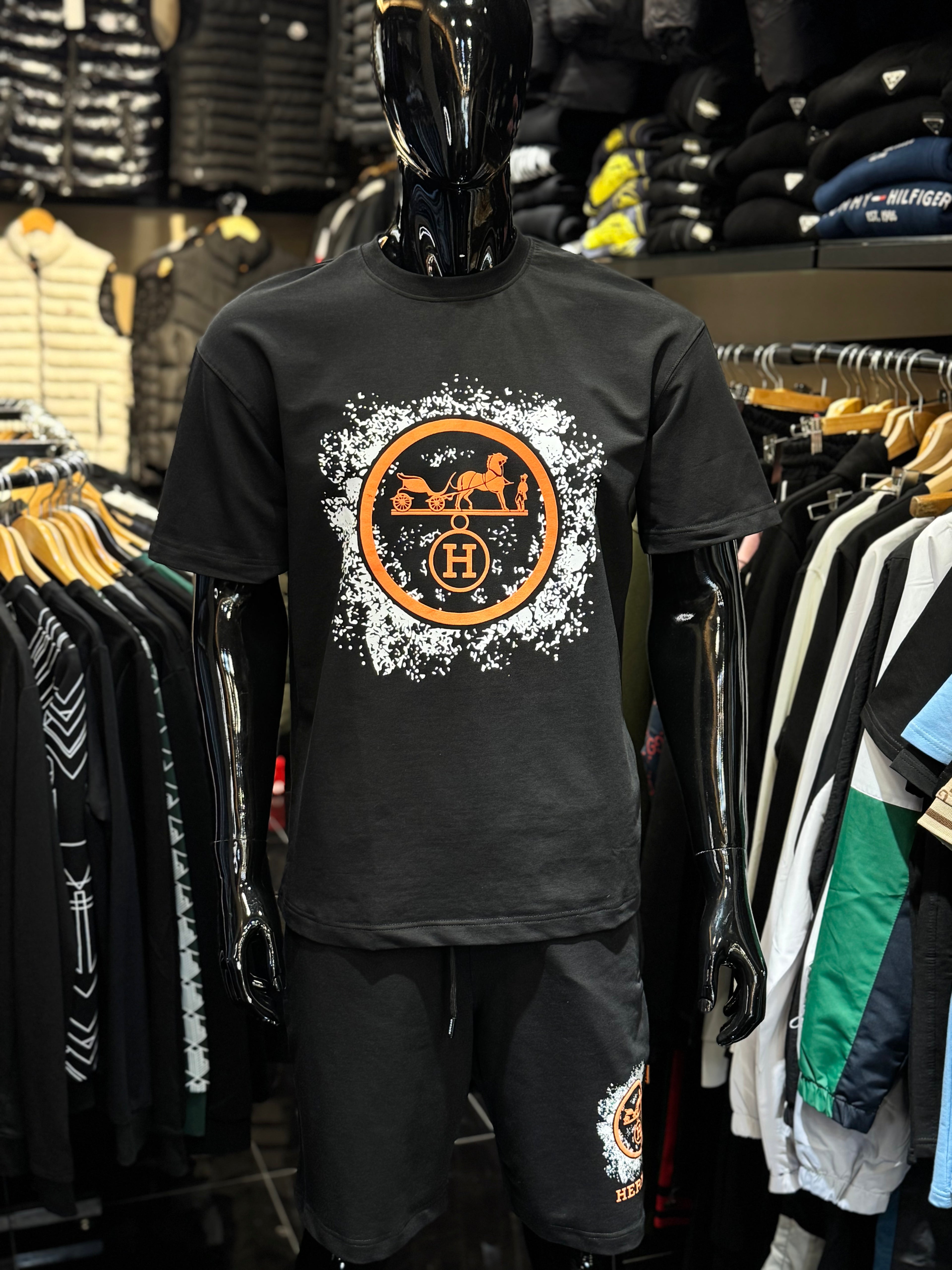 HERMES SET ΜΑΥΡΟ Ζ-033