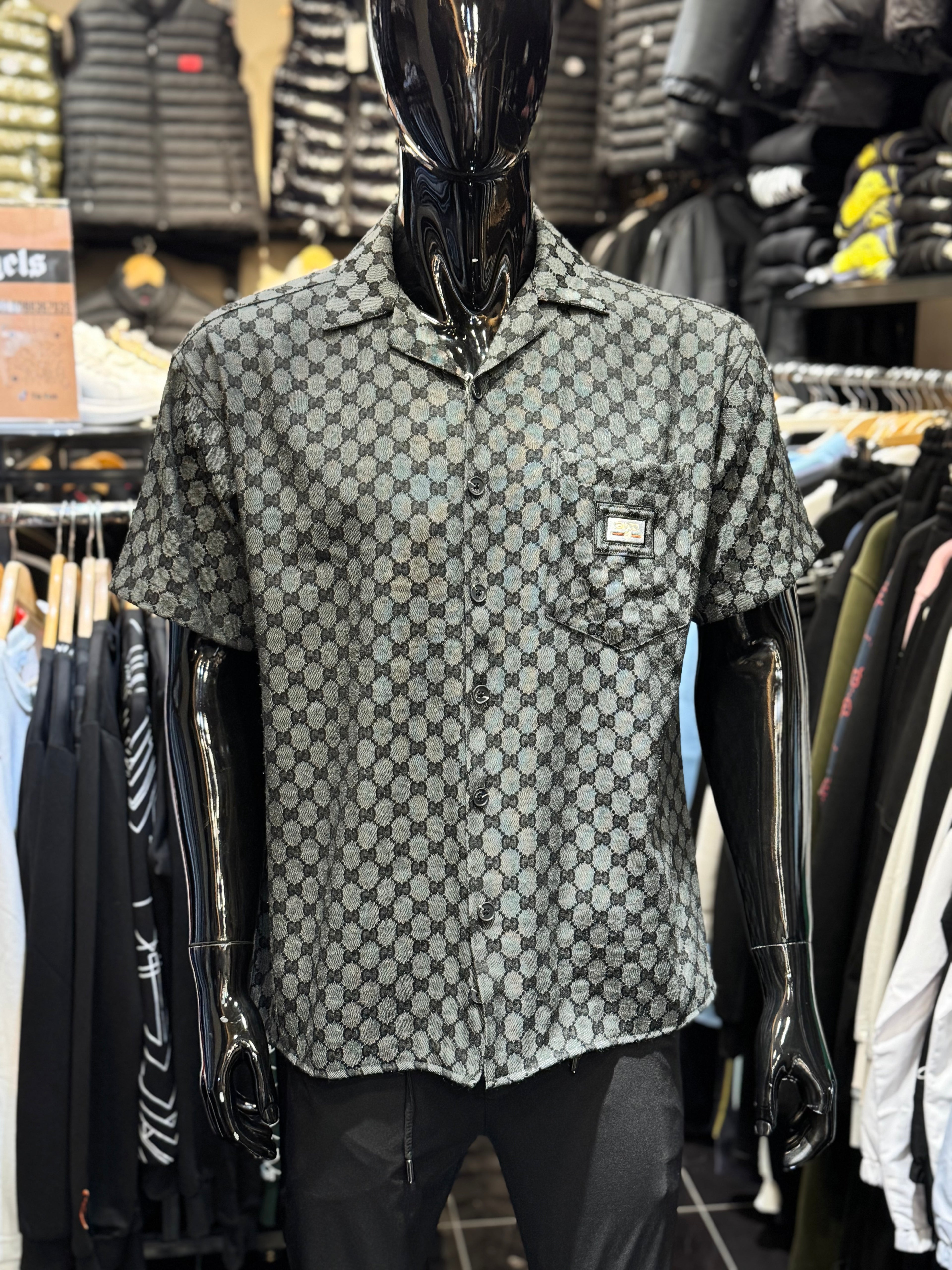 GUCCI ΠΟΥΚΑΜΙΣΟ ΓΚΡΙ X-063