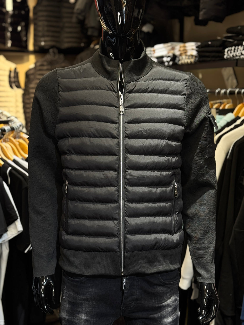 MONCLER HALF BLACK B-783