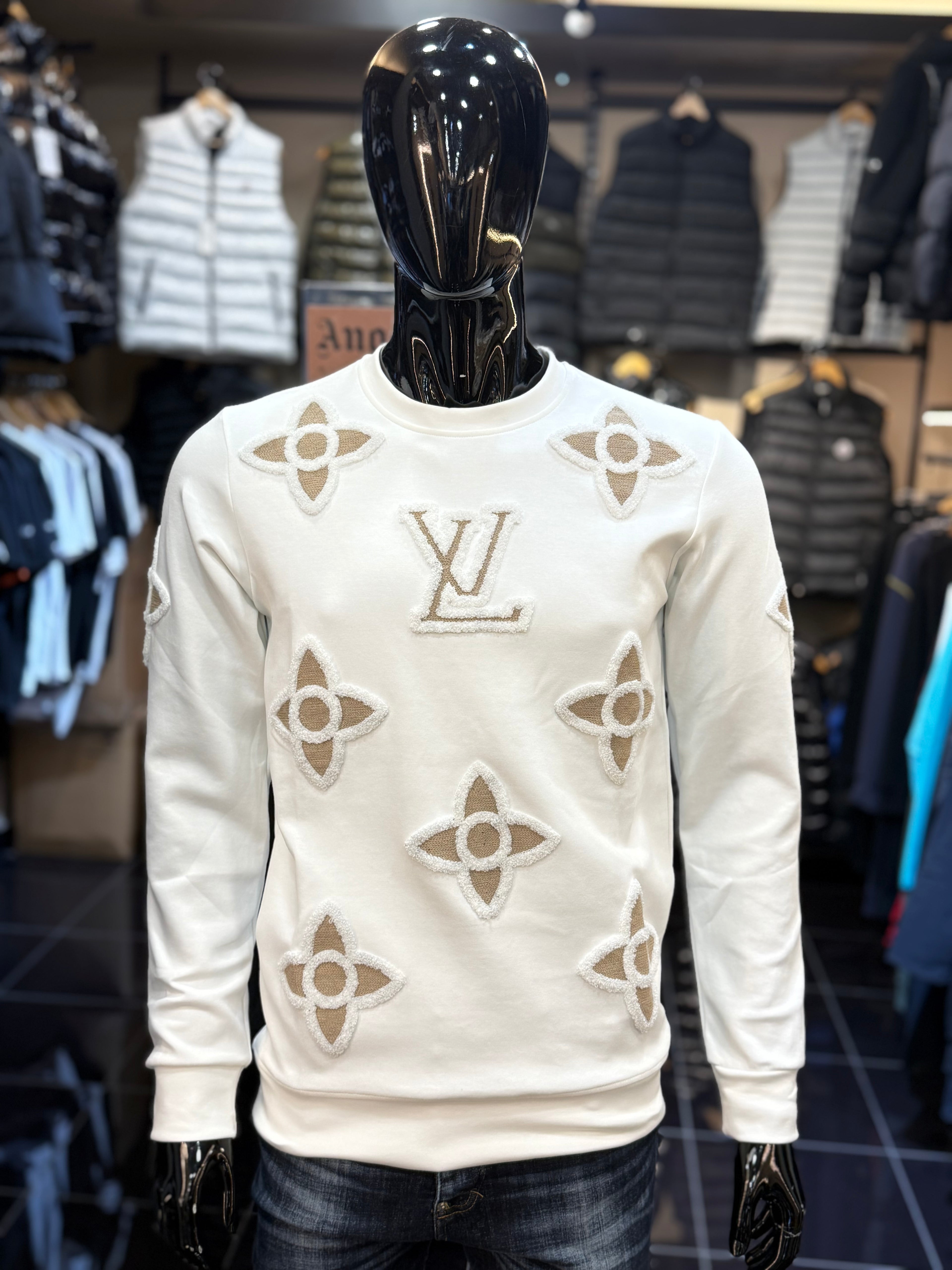 Louis Vuitton Φούτερ λευκό RD869