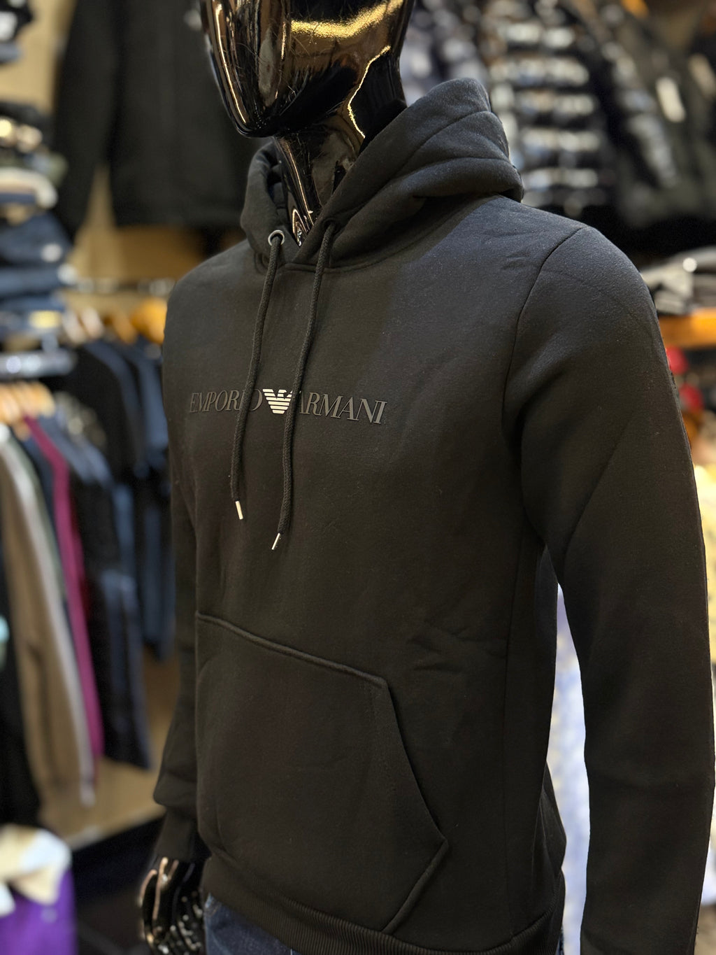 EMPORIO ARMANI  Φούτερ μαύρο  RR 710