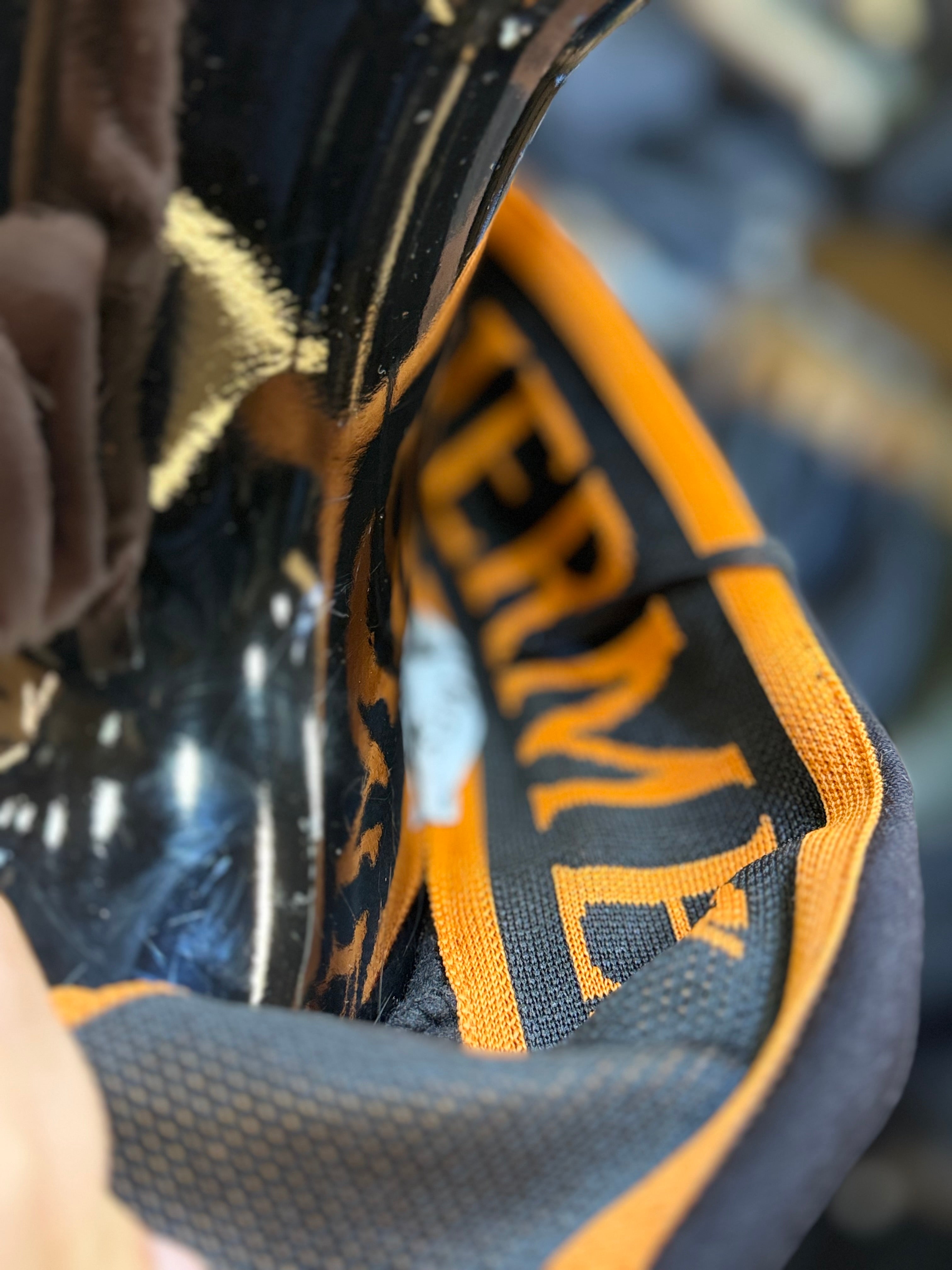 HERMES zipper μαύρο WIJ 33