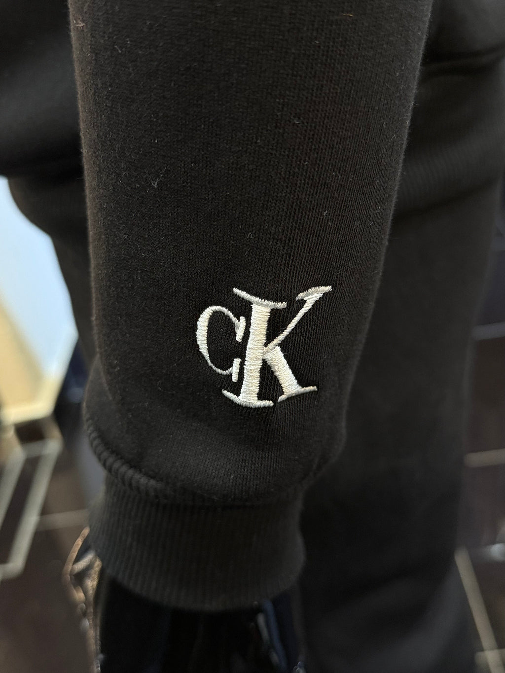 Calvin Klein track suit μαύρο FG 26
