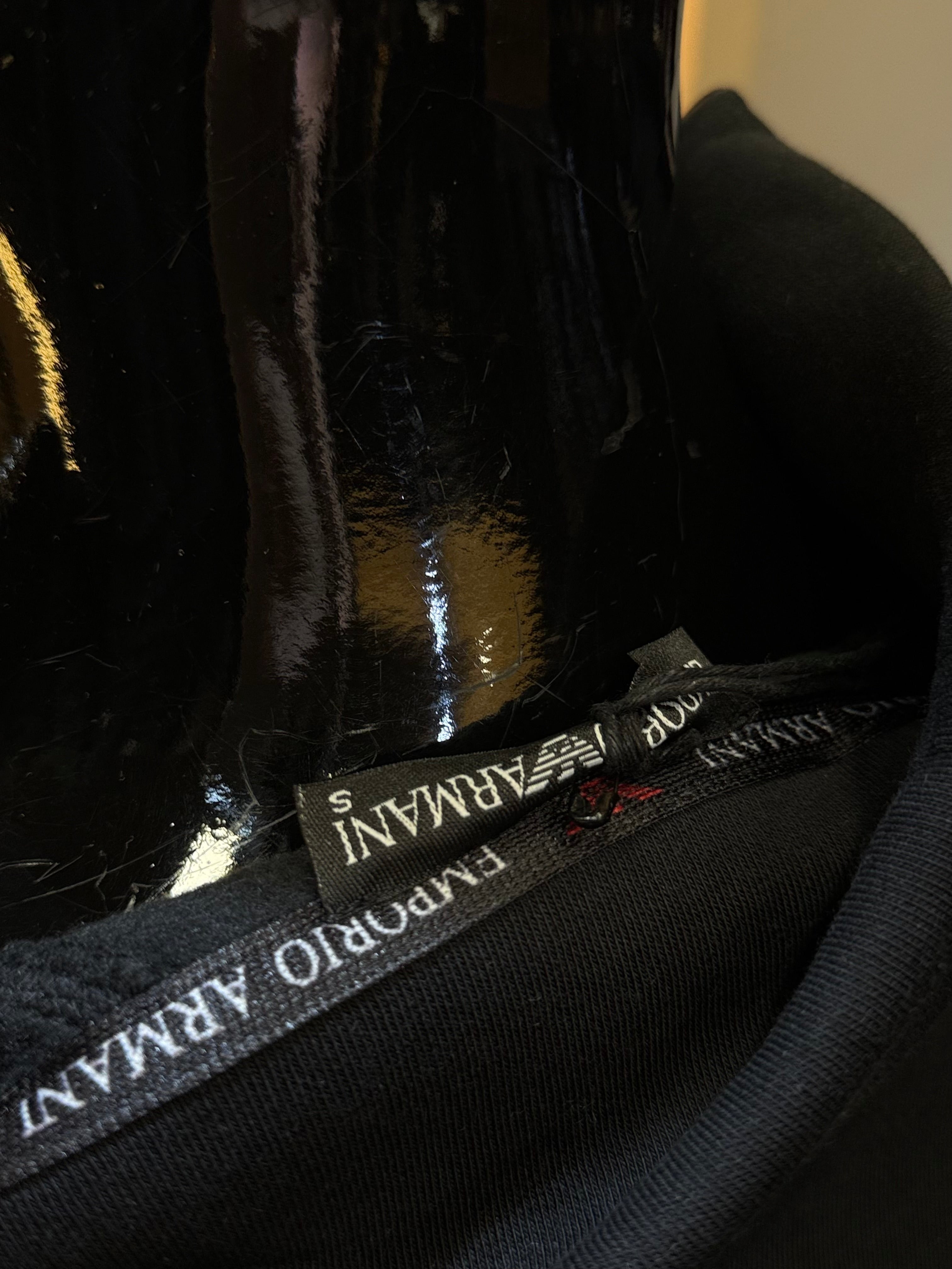 ARMANI zipper μαύρο WIJ 32