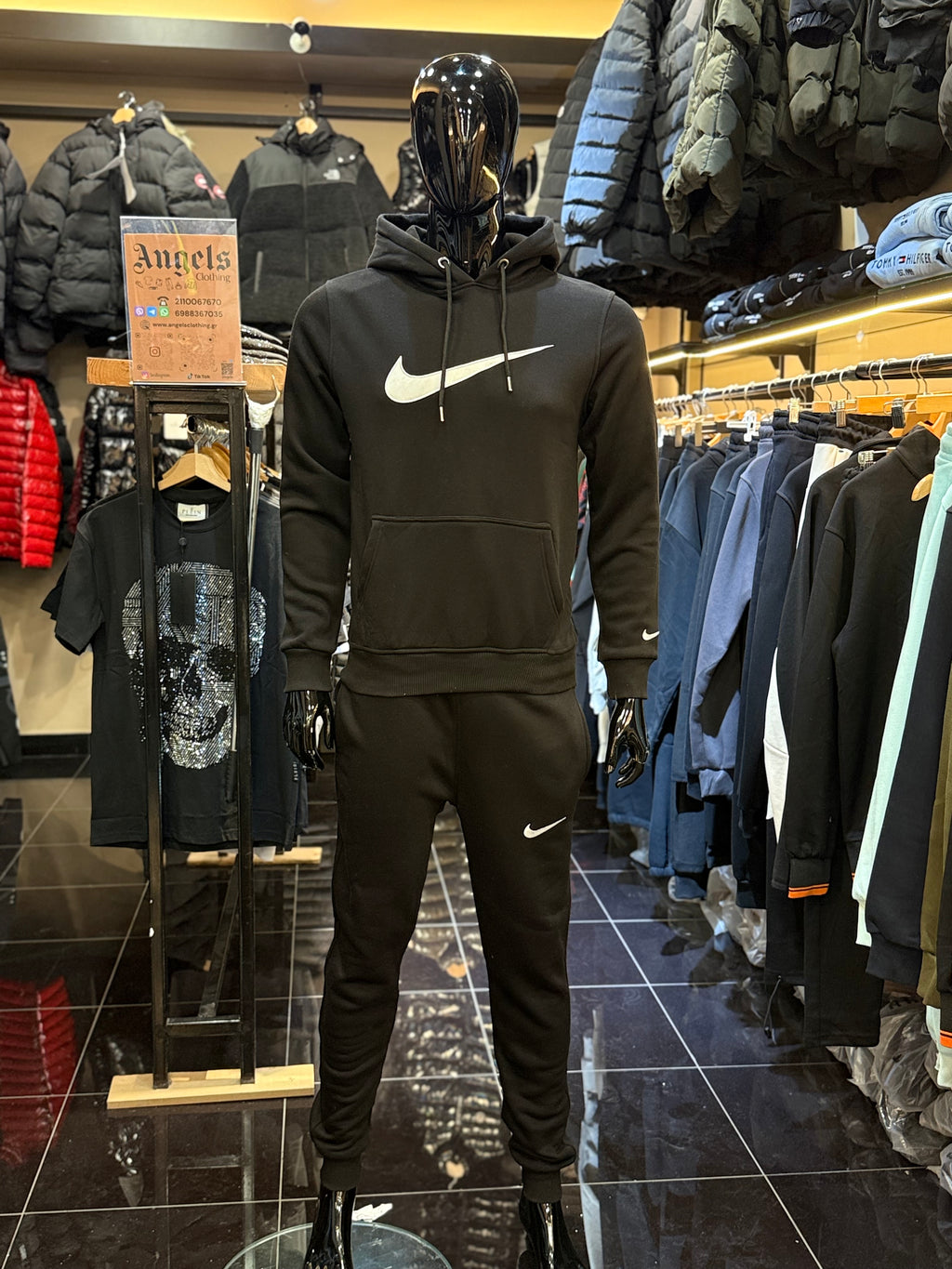 Nike track suit μαύρο FG 27