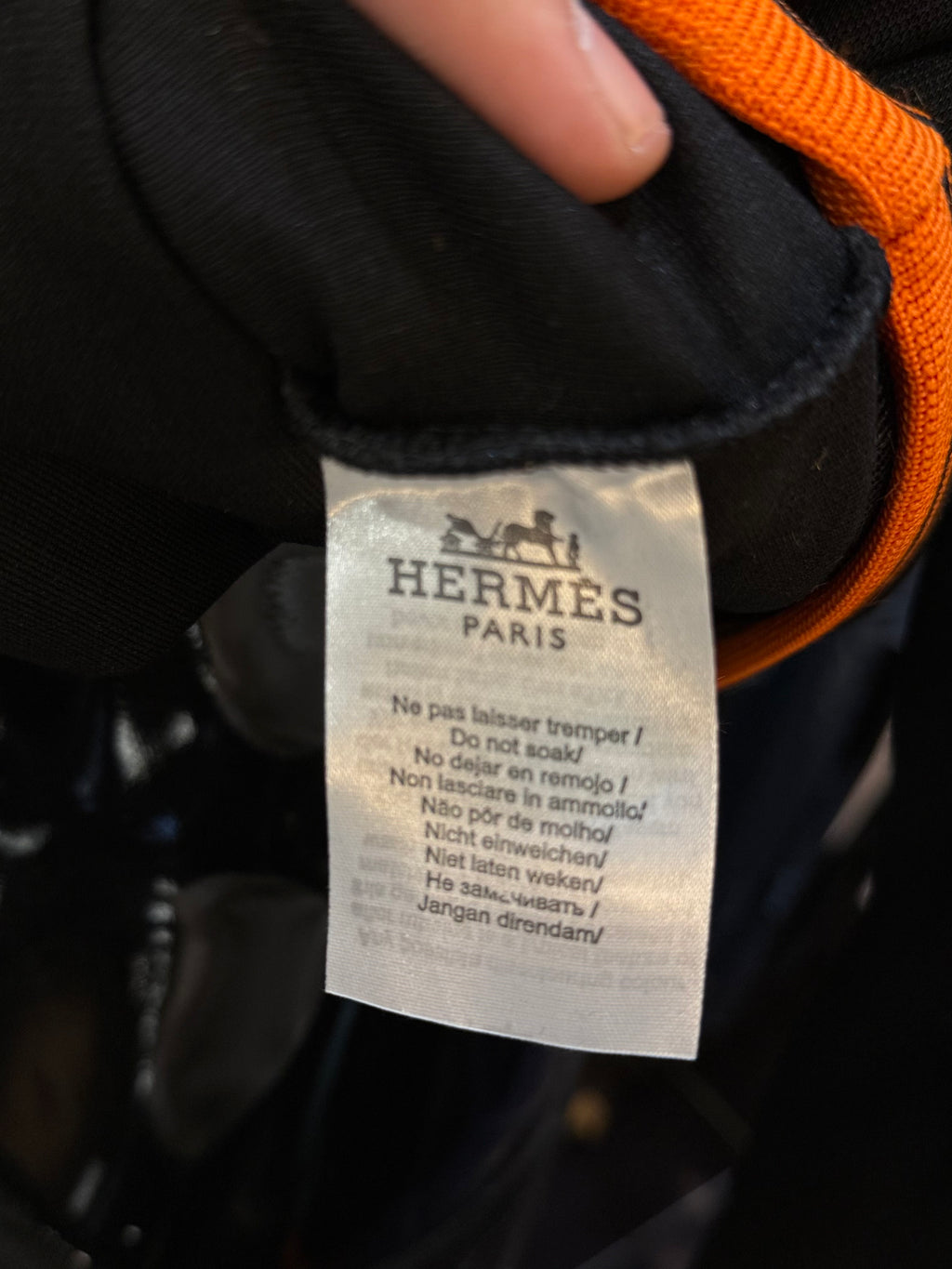 HERMES track suit μαύρο FG 20