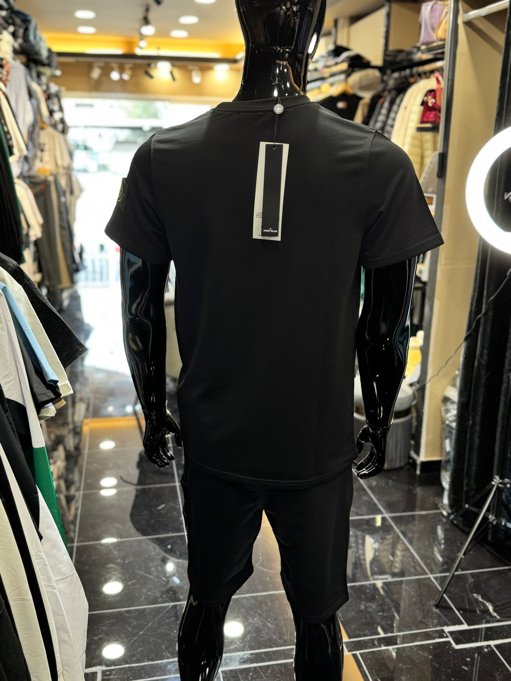 STONE ISLAND SET ΜΑΥΡΟ  Ζ-030