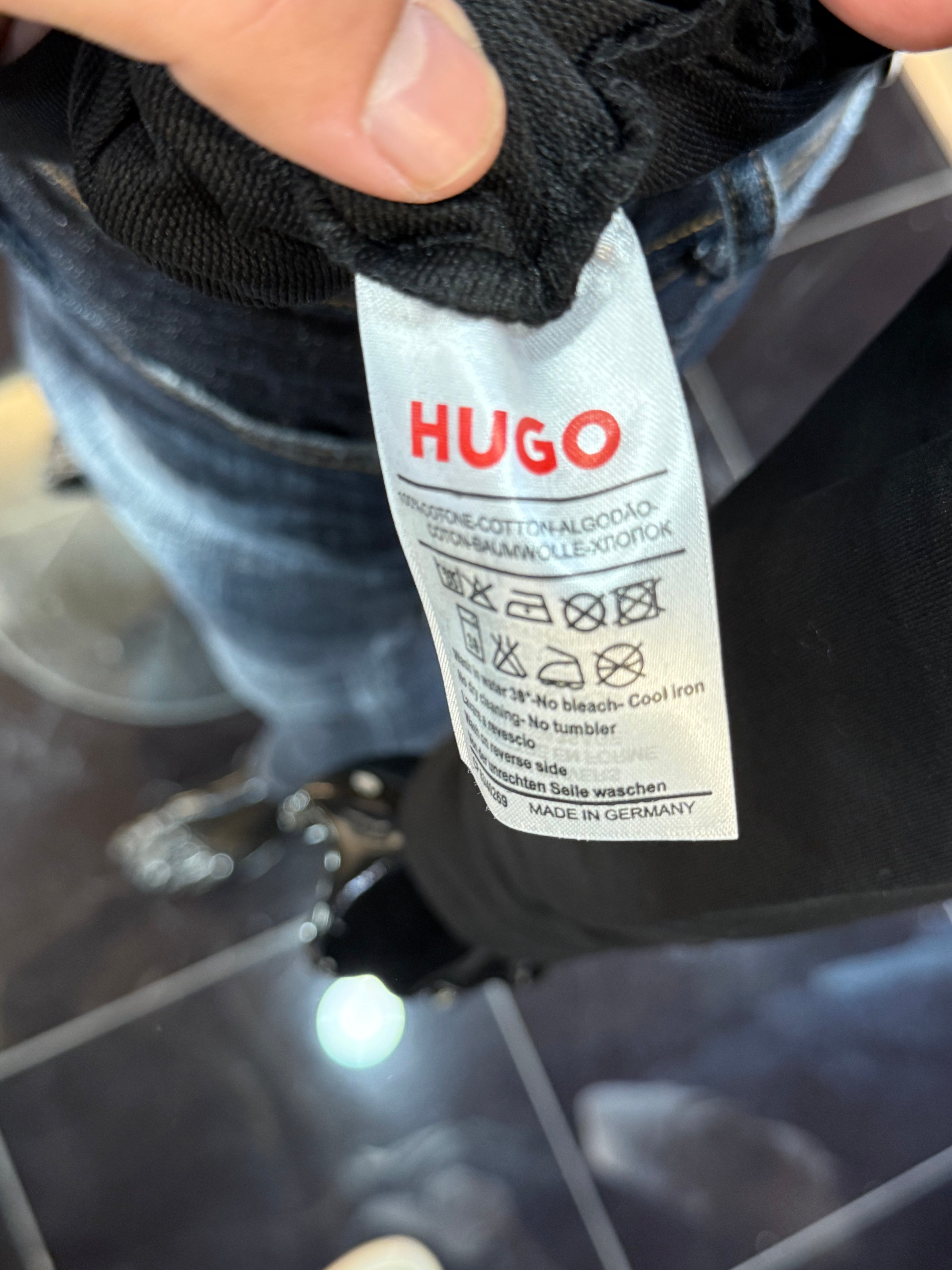 HUGO Φούτερ μαύρο RD892