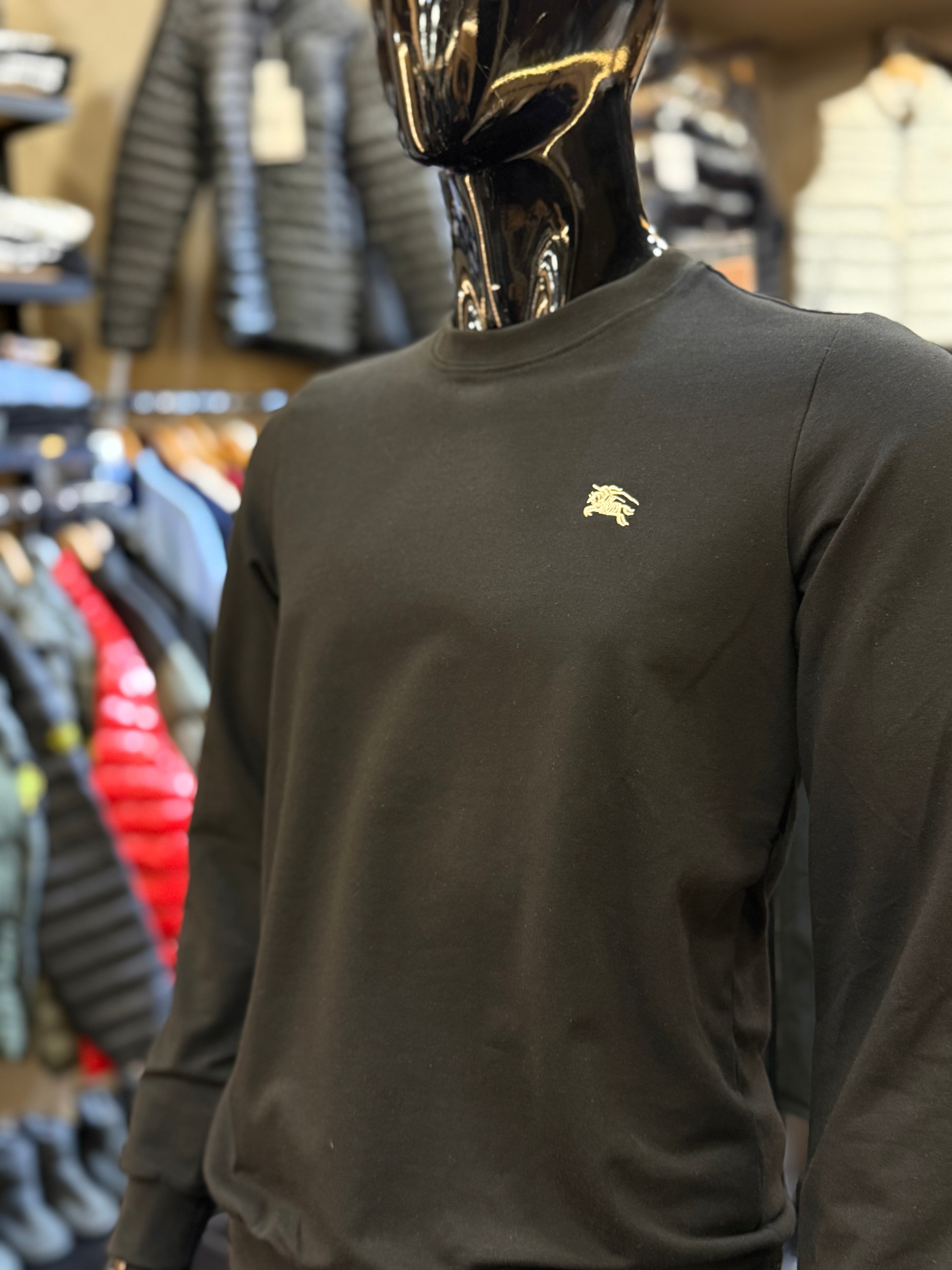 Burberry Φούτερ μαύρο  RD874