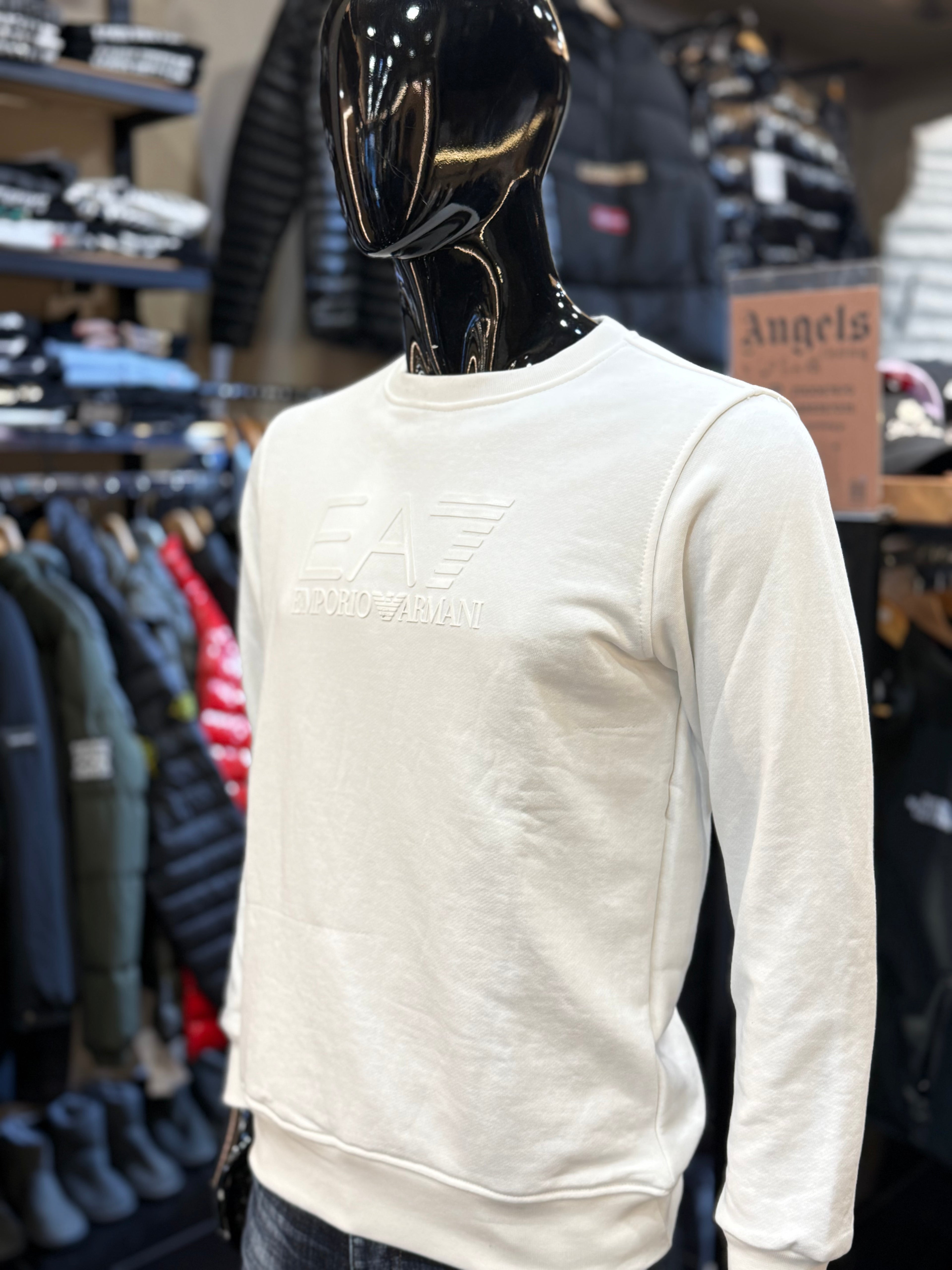 EA7 Φούτερ λευκό RD850