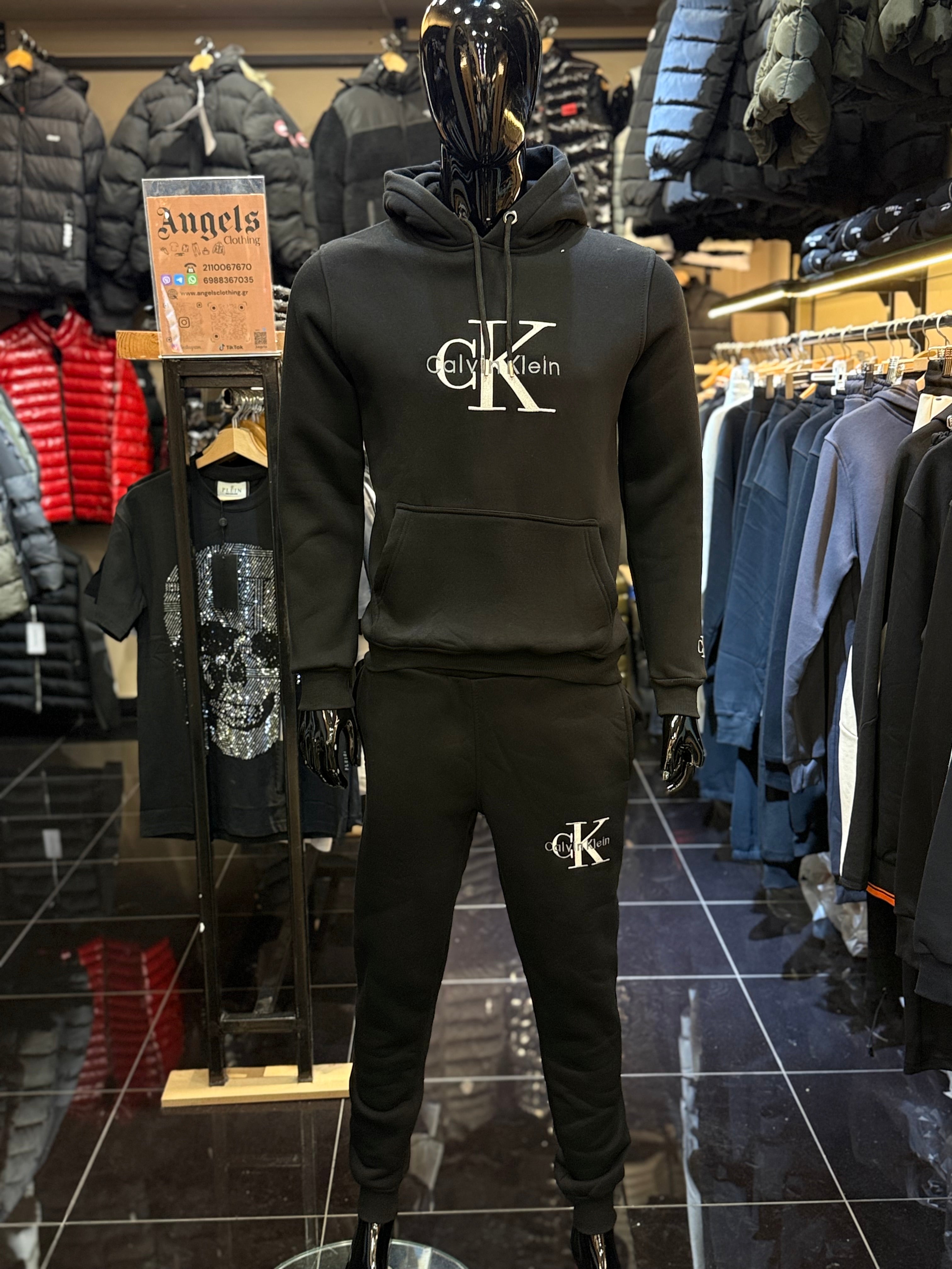 Calvin Klein track suit μαύρο FG 26