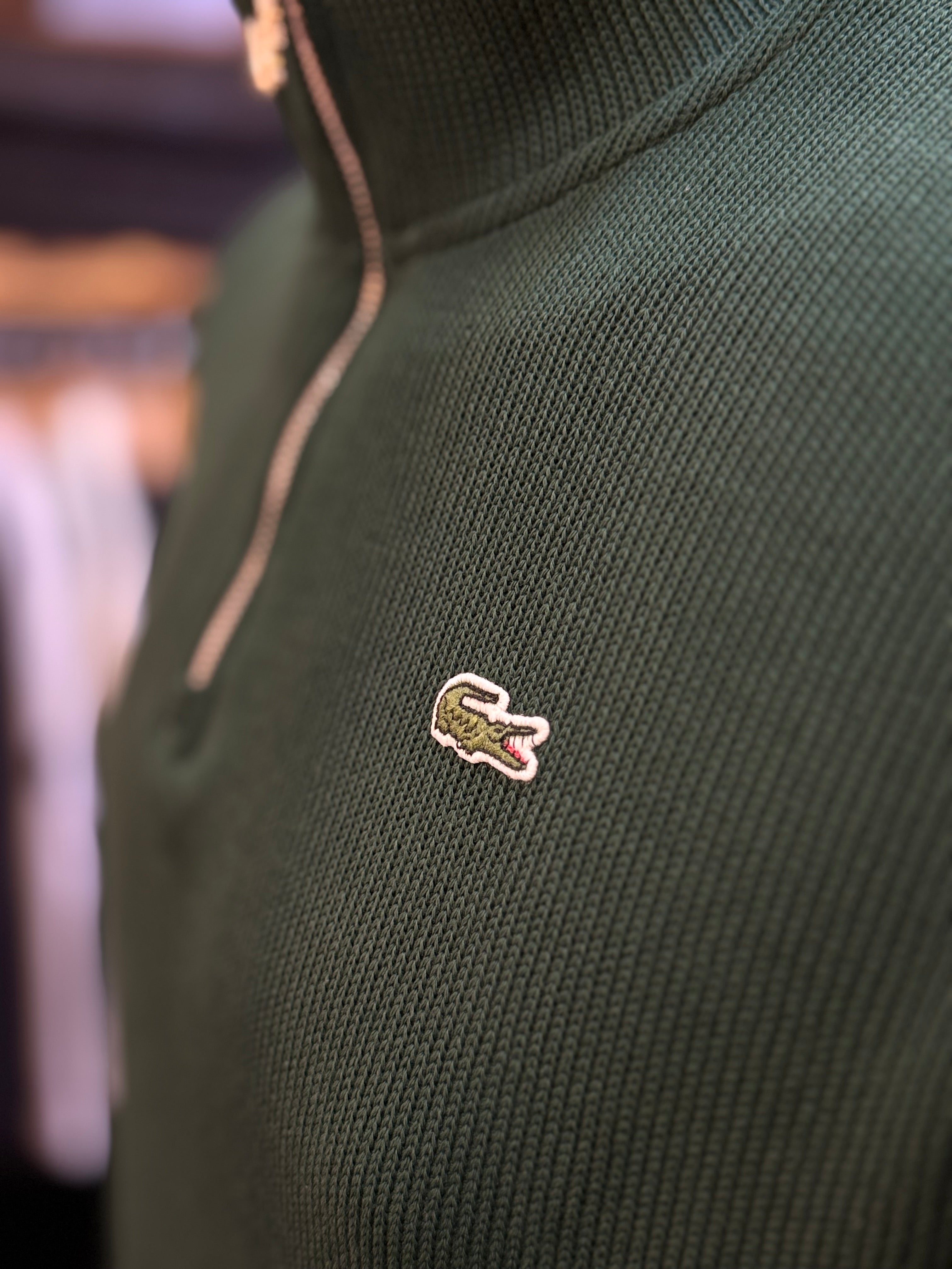 LACOSTE zipper πράσινο WIJ 40
