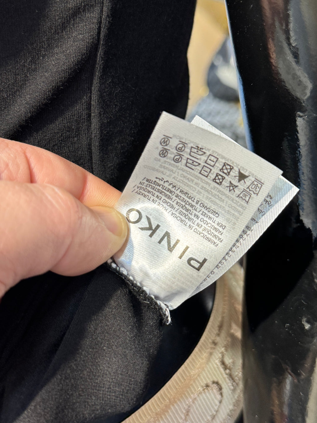 PINKO T-SHIRT ΜΑΥΡΟ N-021