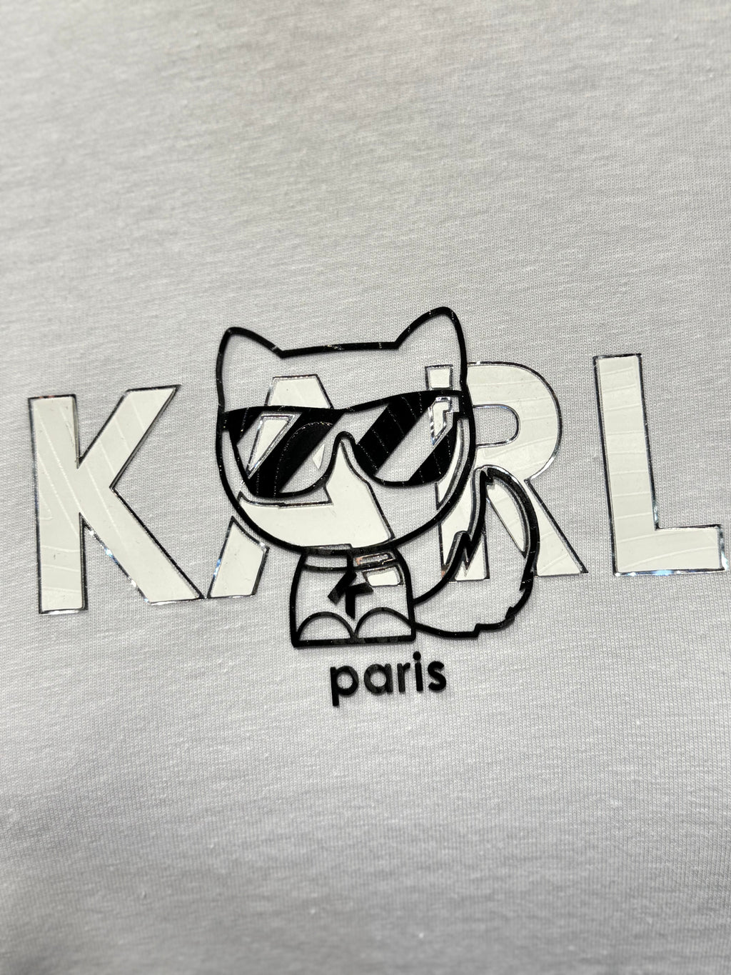 KARL LAGERFELD T-SHIRT ΛΕΥΚΟ  N-017