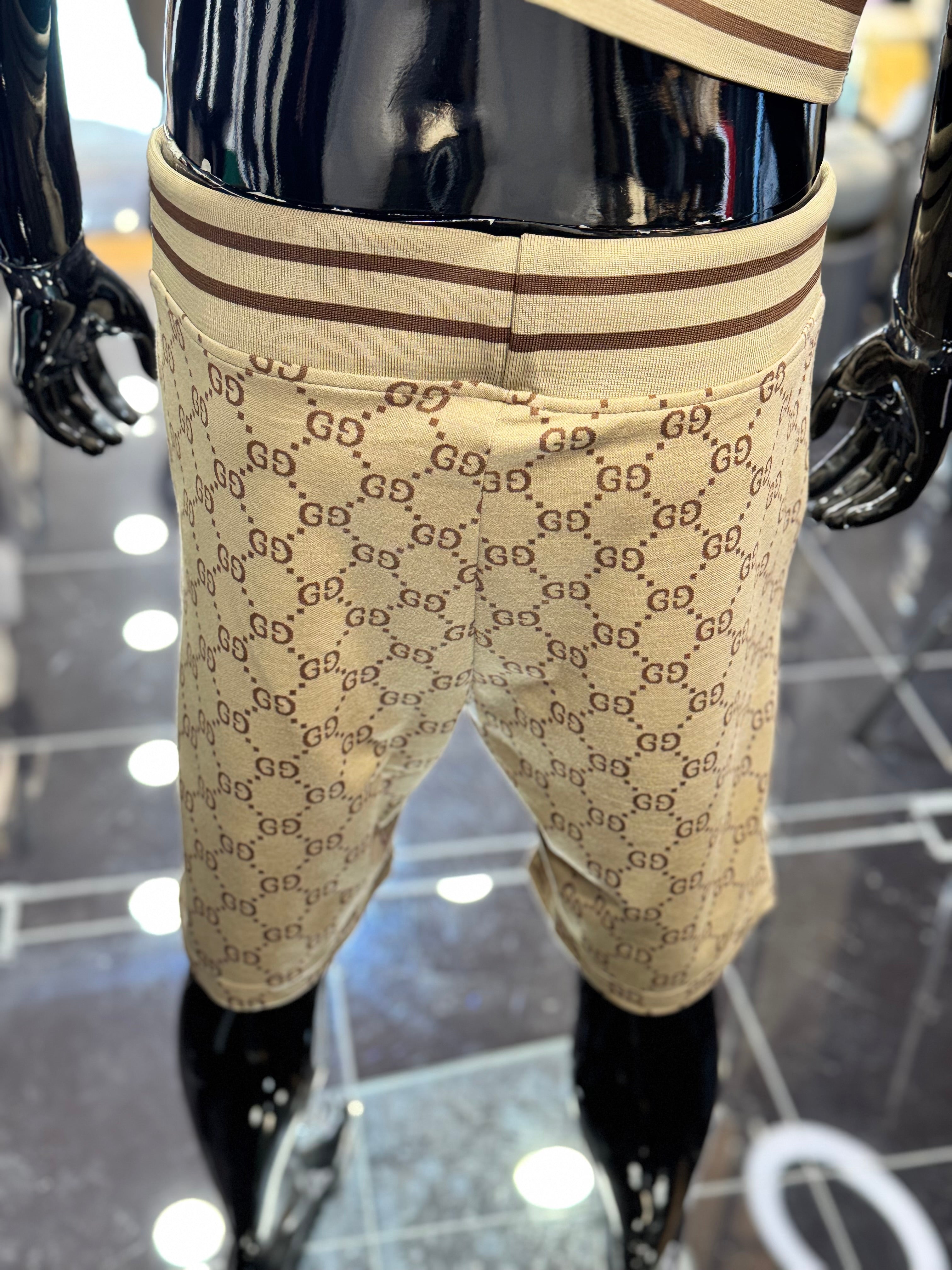 GUCCI SET ΚΑΦΕ ΜΟΝΟΓΡΑΜΜΑ   Ζ-025