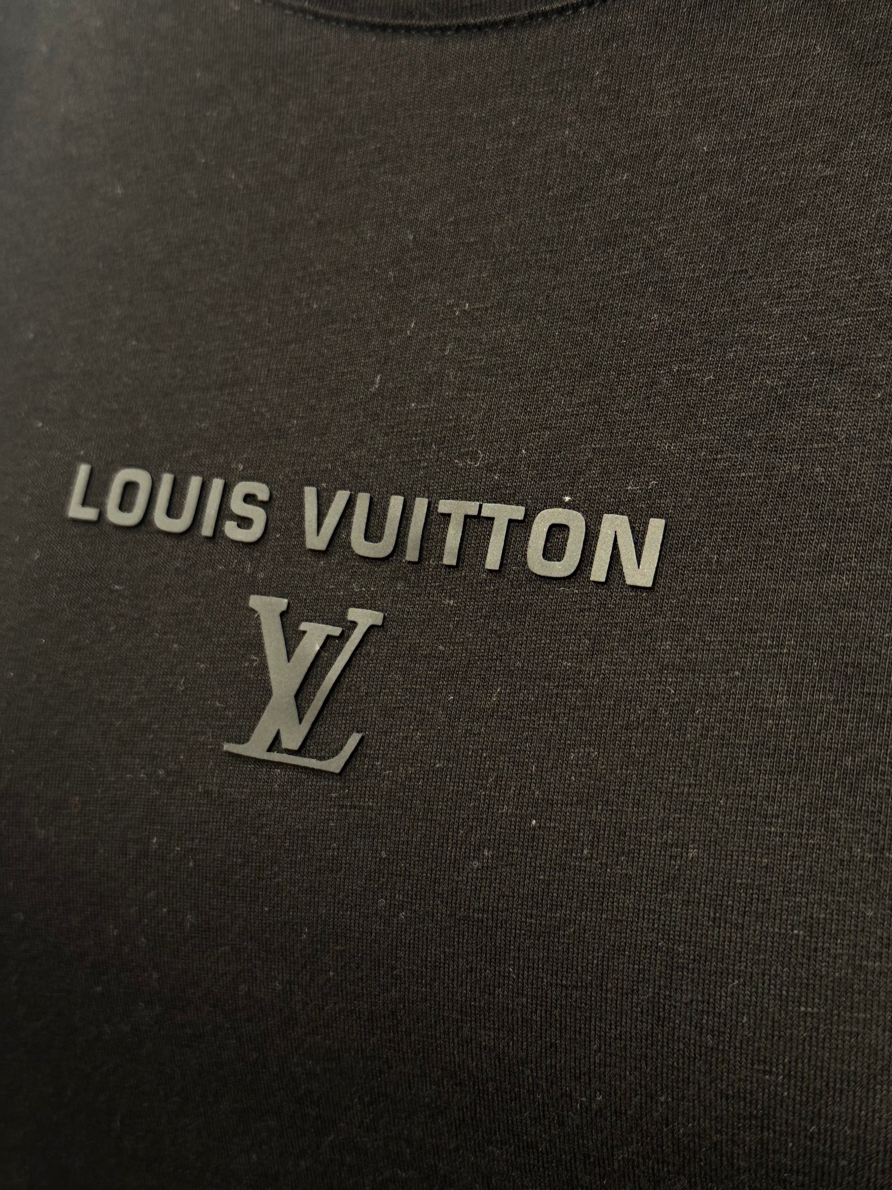 LOUIS VUITTON T-SHIRT ΜΑΥΡΟ N-014