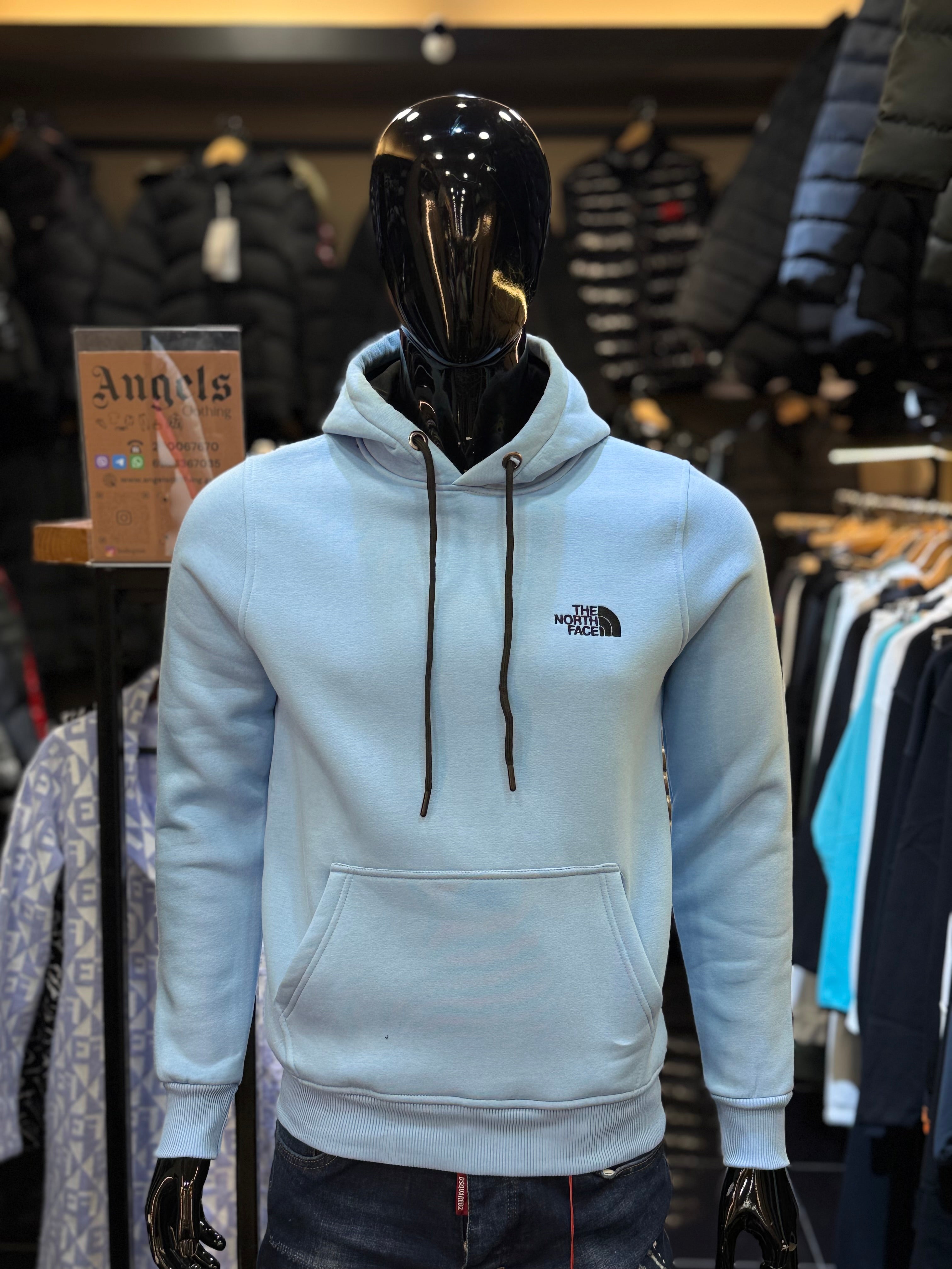 THE NORTH FACE Φούτερ baby blue RR 713