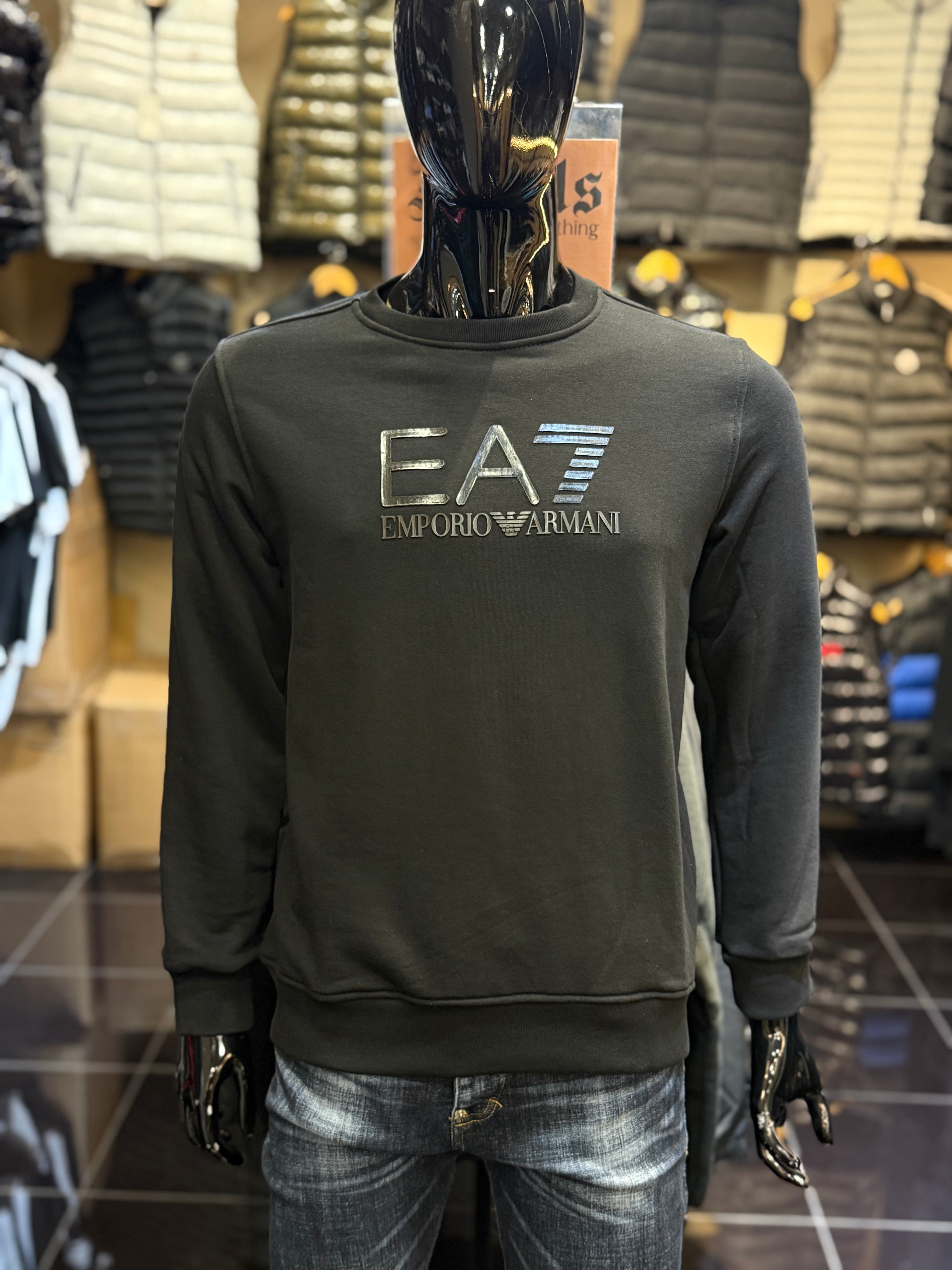 EA7 Φούτερ μαύρο RD854