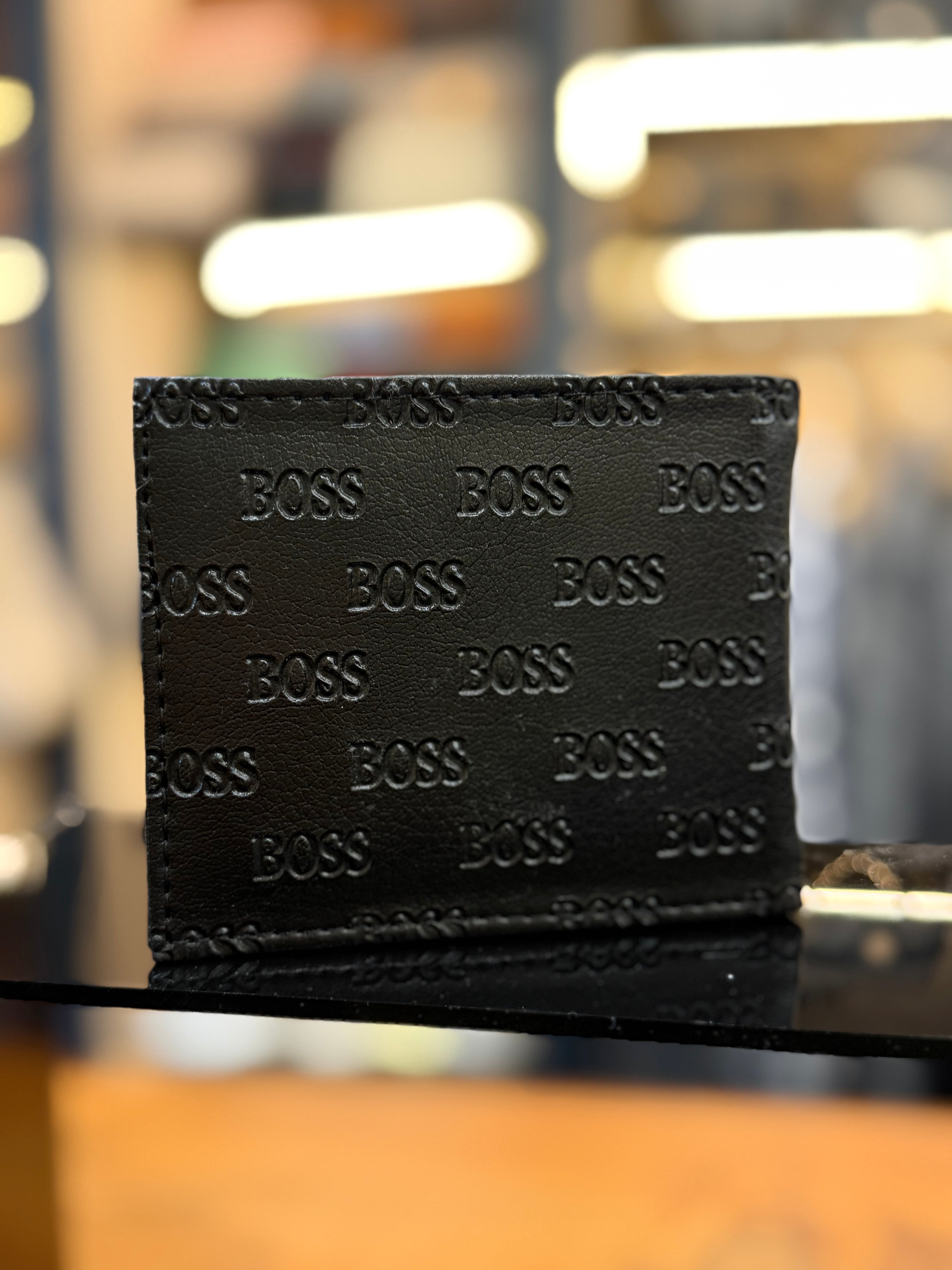 BOSS πορτοφόλι καρτοθήκη  μαύρο  CVG 104