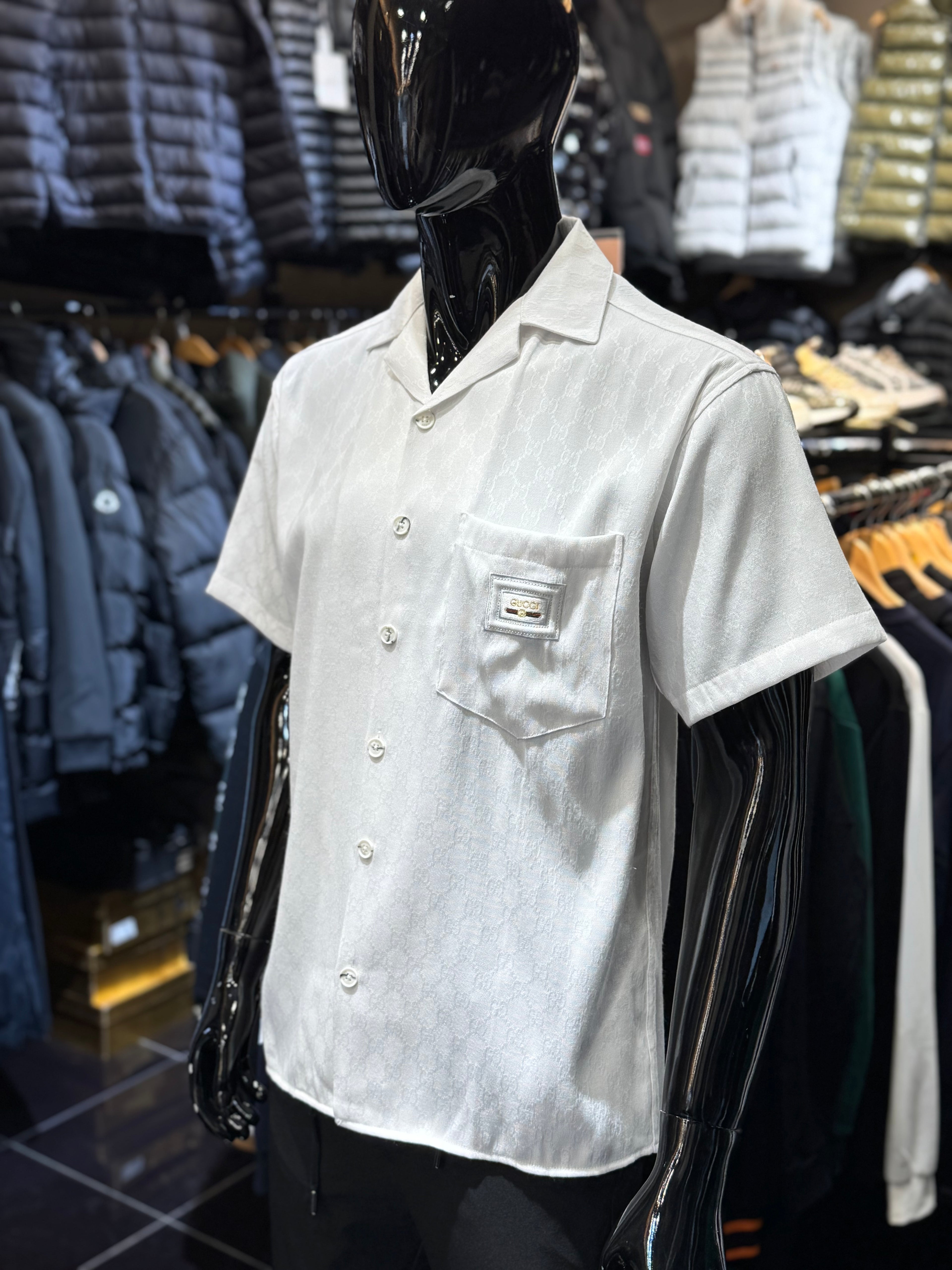 GUCCI ΠΟΥΚΑΜΙΣΟ ΛΕΥΚΟ X-064