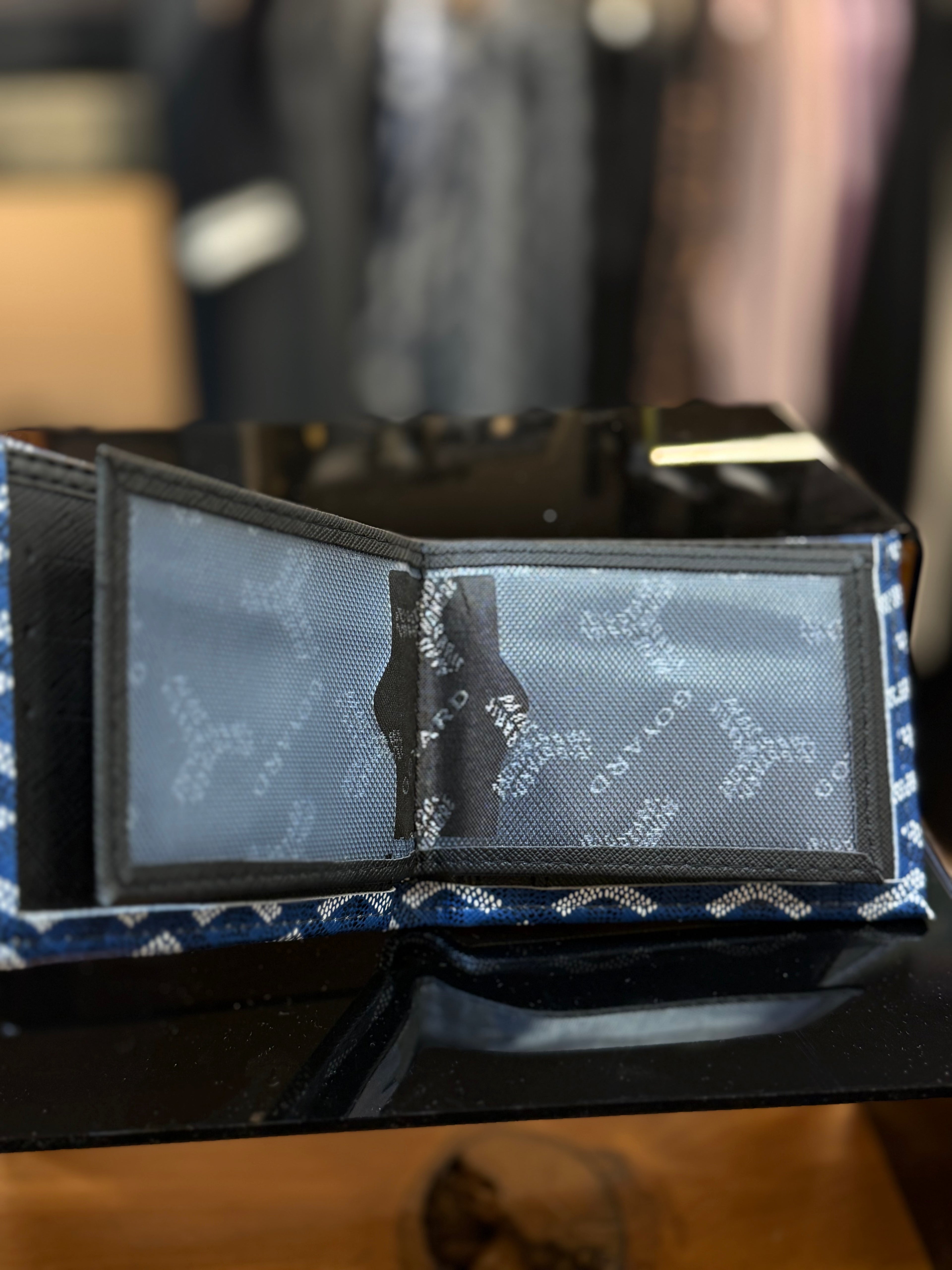 GOYARD πορτοφόλι καρτοθήκη  μπλε CVG 46