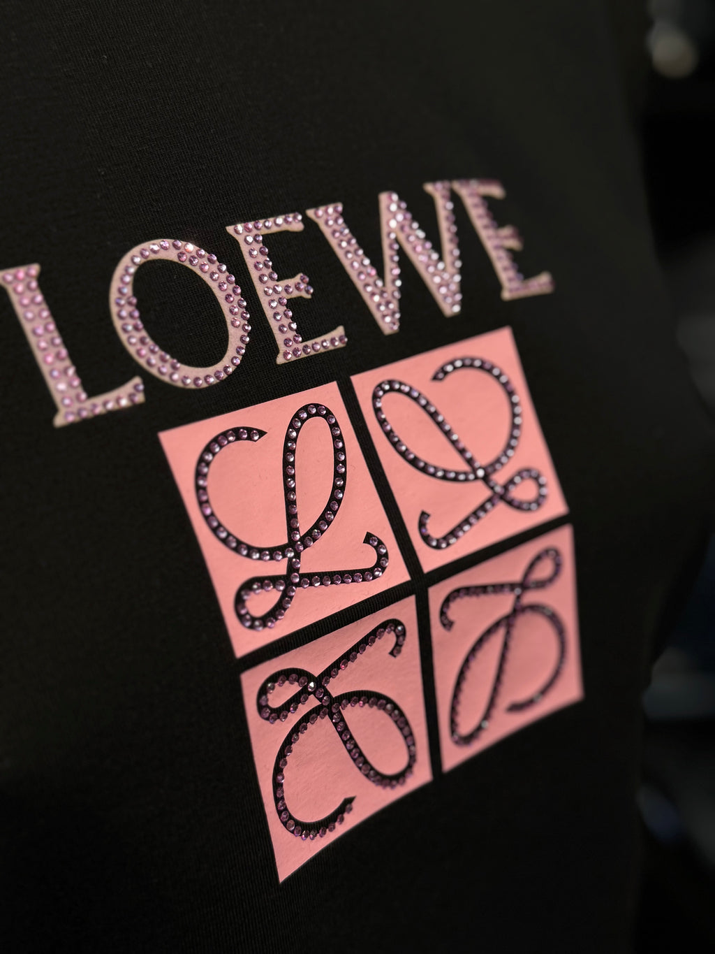 LOEWE T-SHIRT ΜΑΥΡΟ N-020