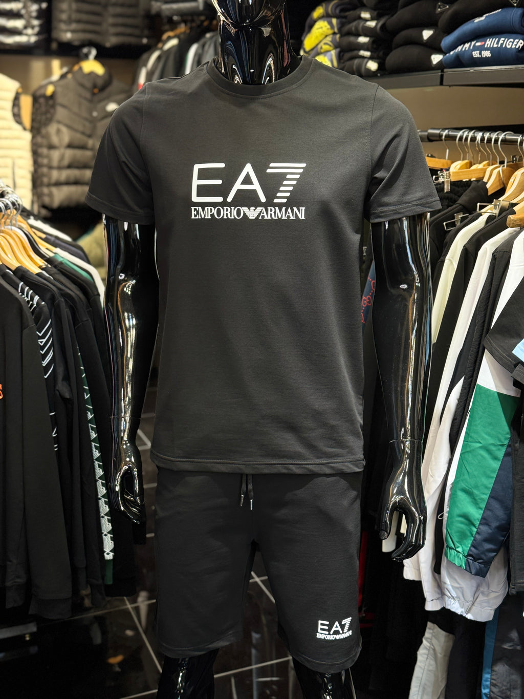 ARMANI EA7 SET ΜΑΥΡΟ Ζ-032