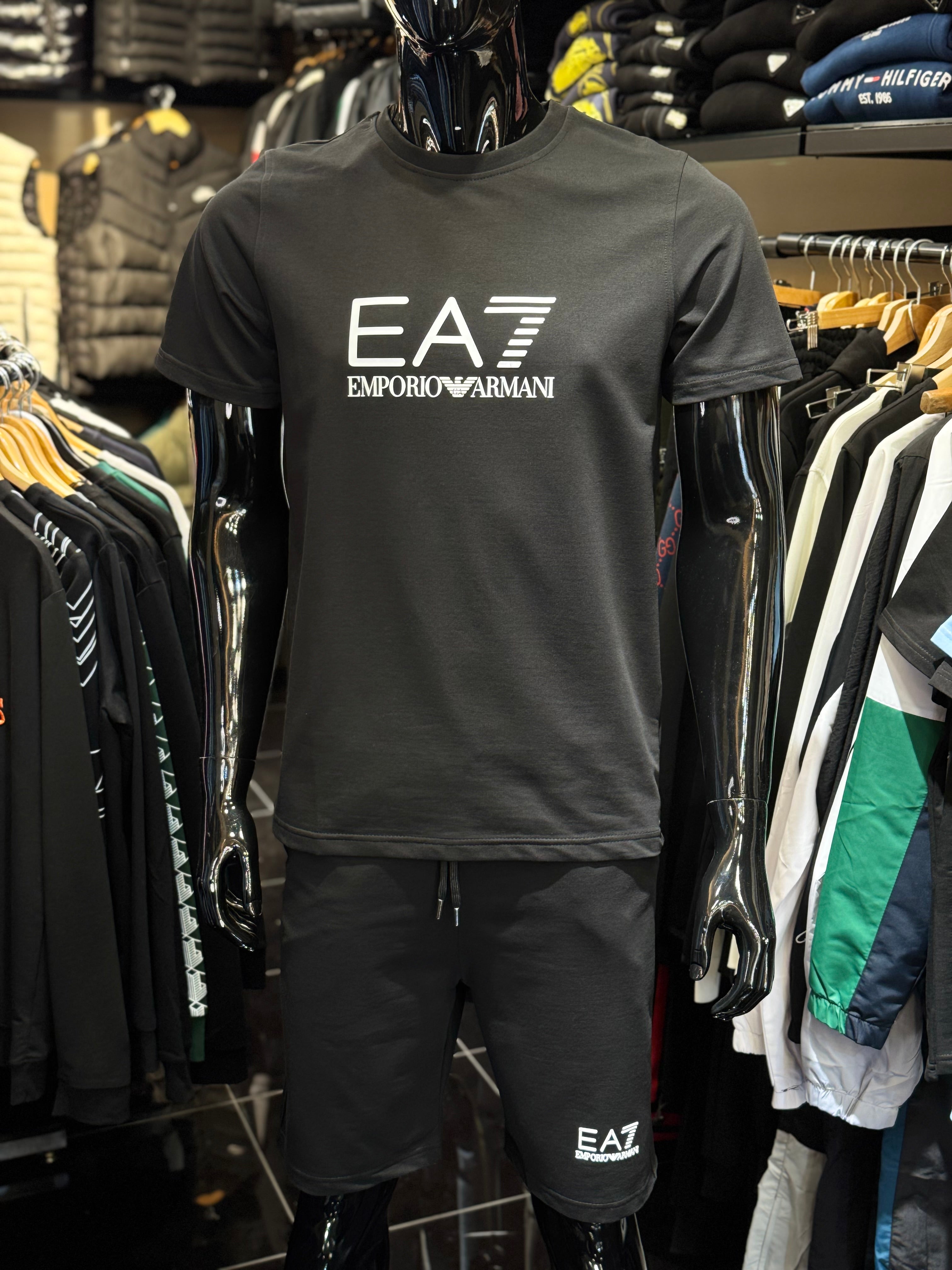 ARMANI EA7 SET ΜΑΥΡΟ Ζ-032