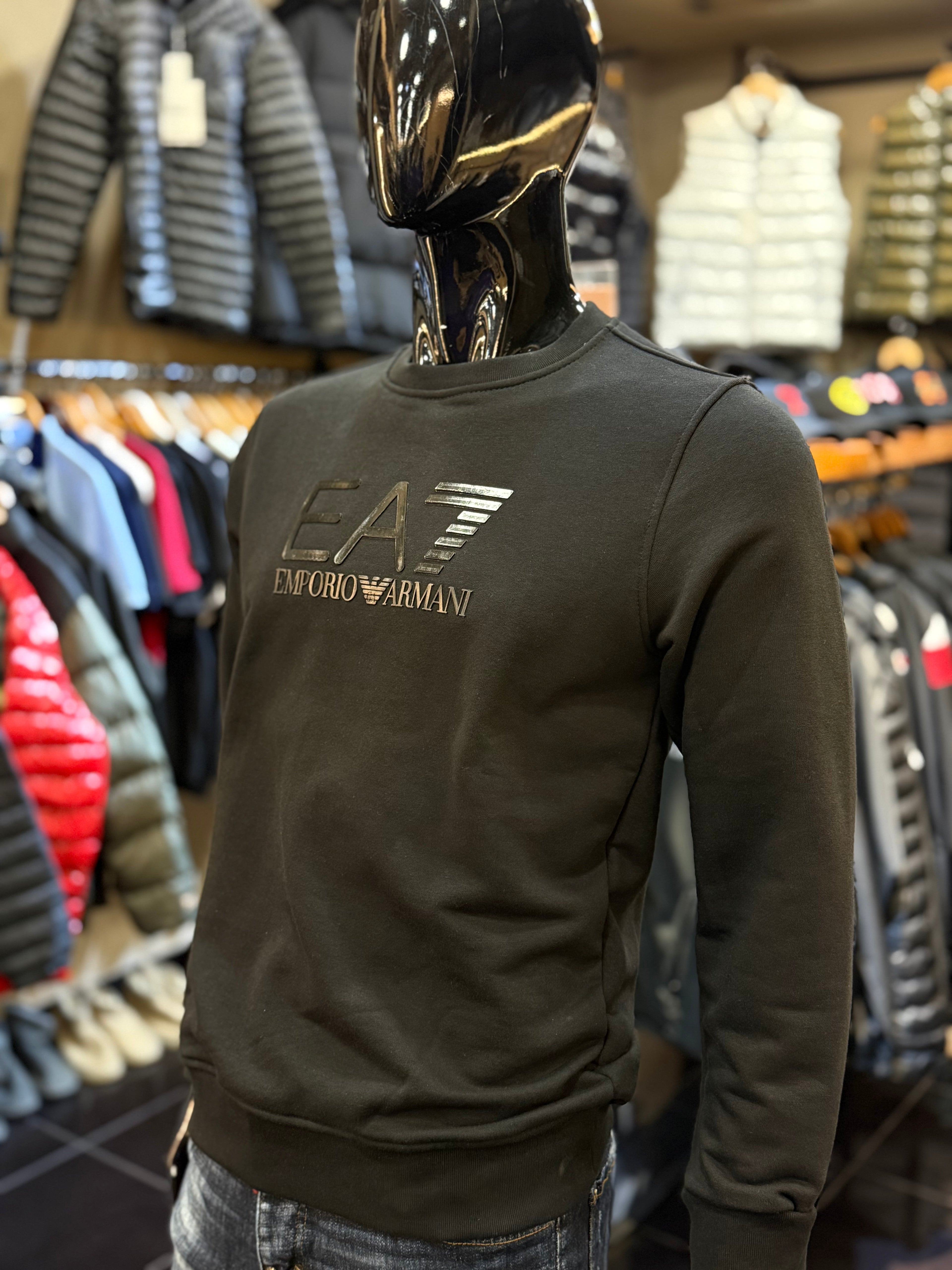 EA7 Φούτερ μαύρο RD854