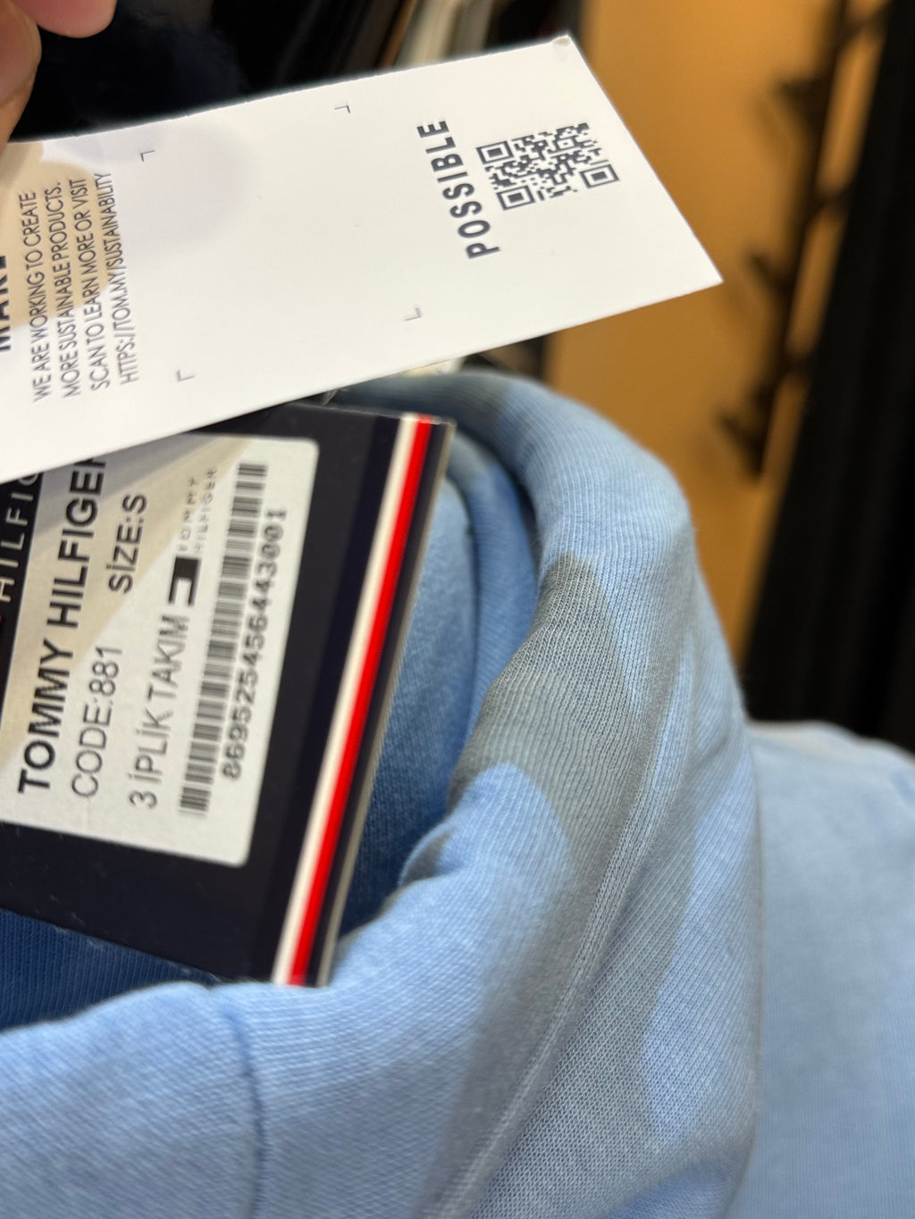 TOMMY HILFIGER track suit baby blue FG 21