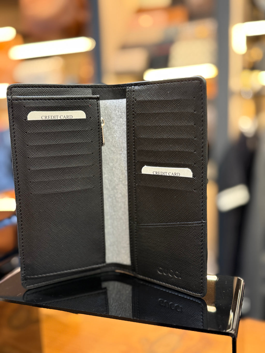 GUCCI πορτοφόλι - κινητό - καρτοθήκη  μαύρο   CVG 90