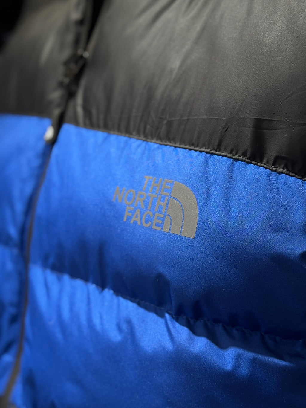 THE NORTH FACE VEST BLACK & BLUE D-98