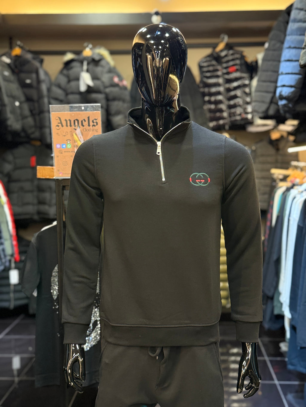 GUCCI zipper μαύρο WIJ 41