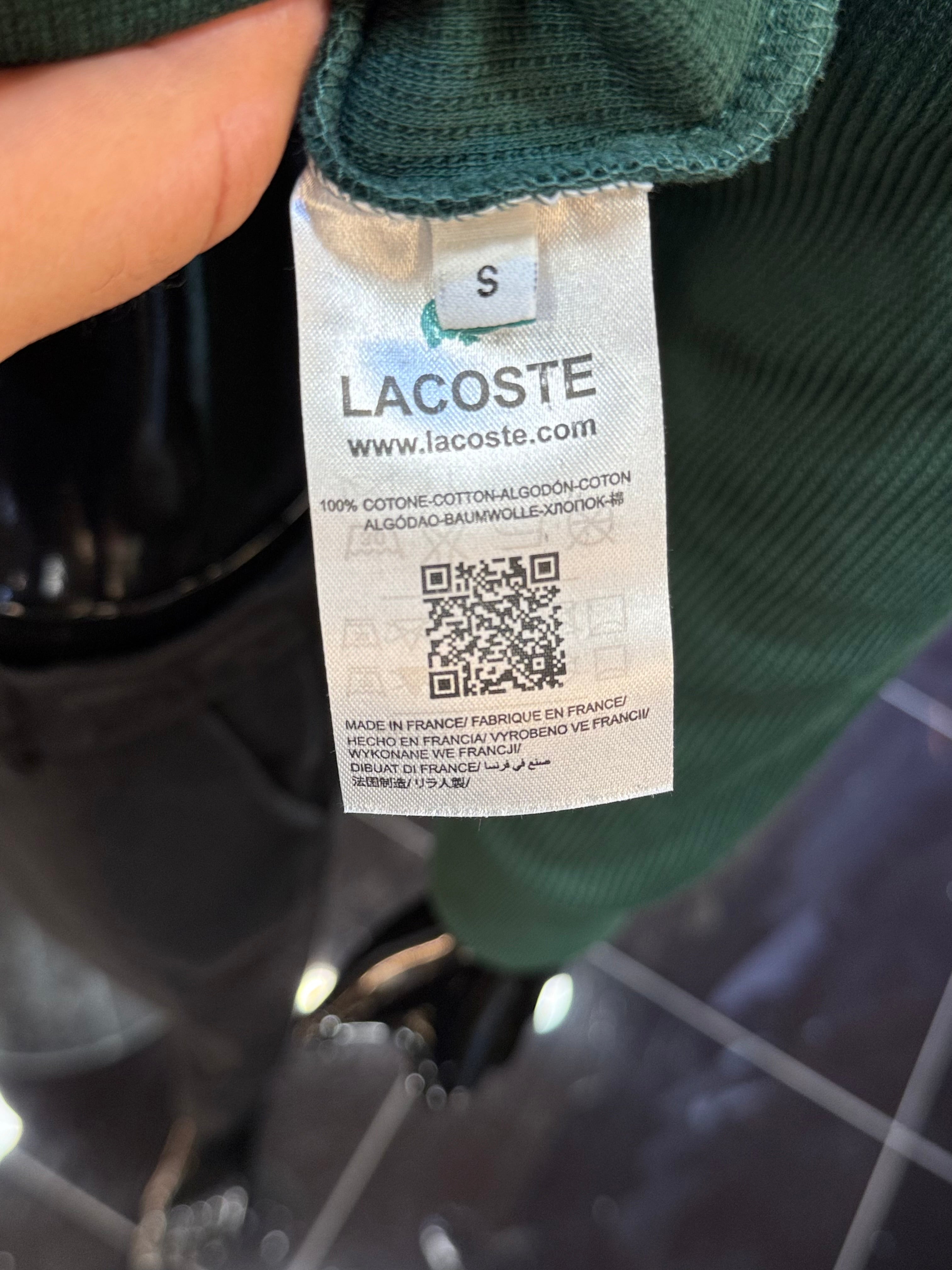 LACOSTE zipper πράσινο WIJ 40