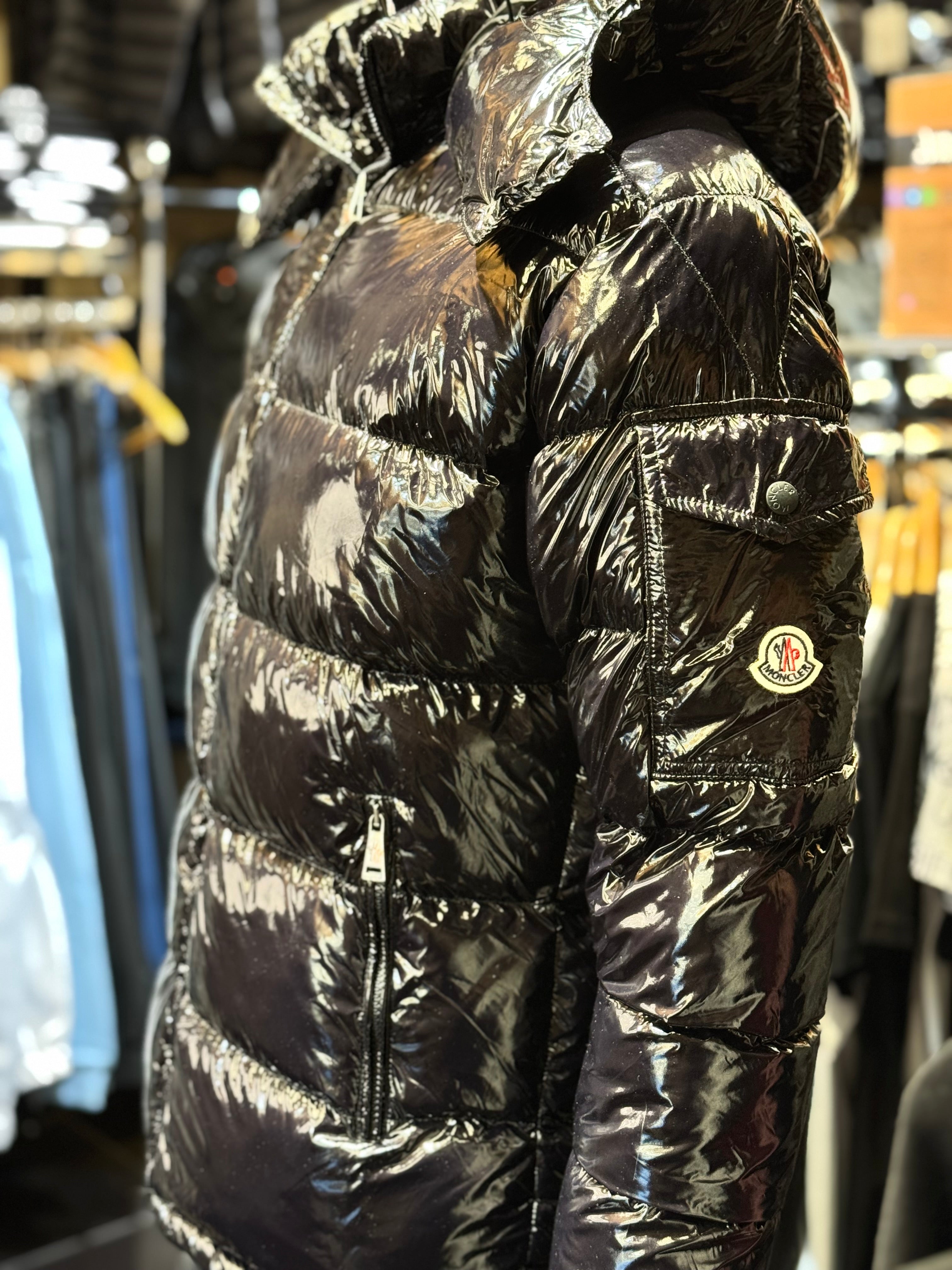 MONCLER MAGIA GLOSSY BLACK J-55