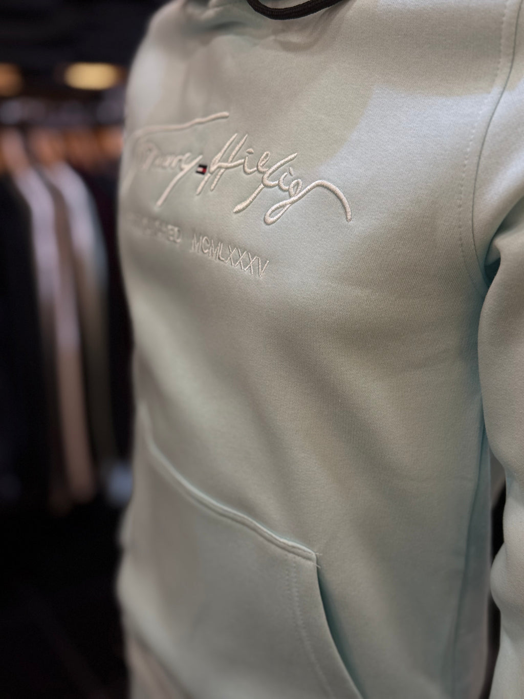 TOMMY HILFIGER track suit τιρκουάζ  FG 24