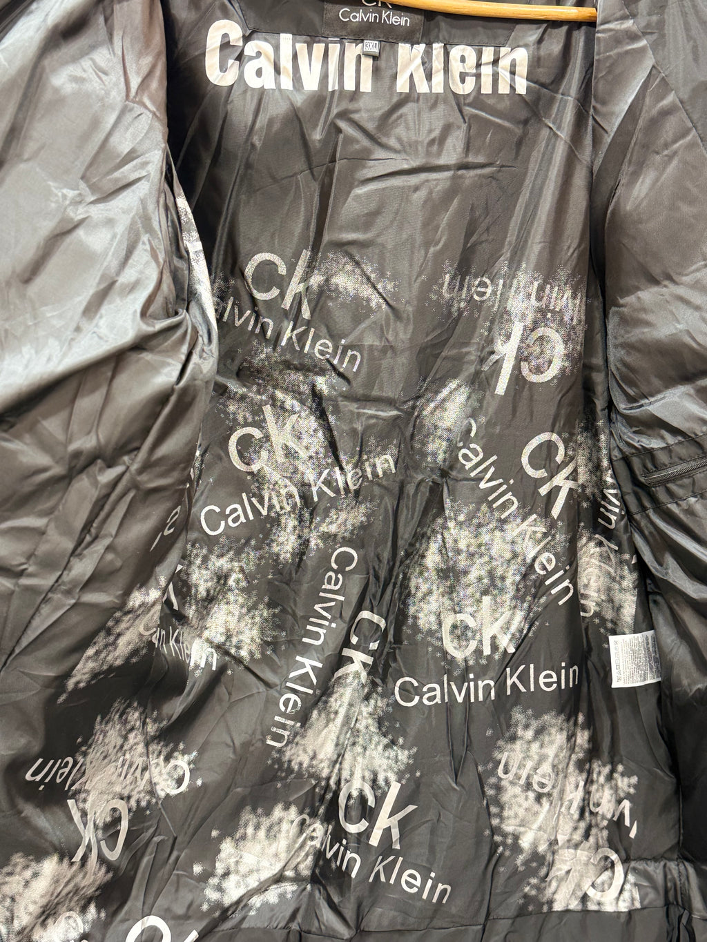 CALVIN KLEIN  μαύρο PLUS SIZE VJ- 722