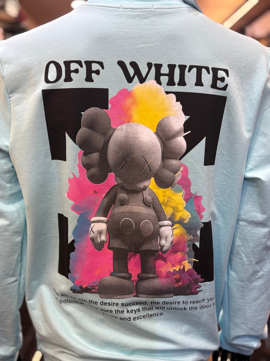 OFF WHITE Φούτερ βεραμάν RD861