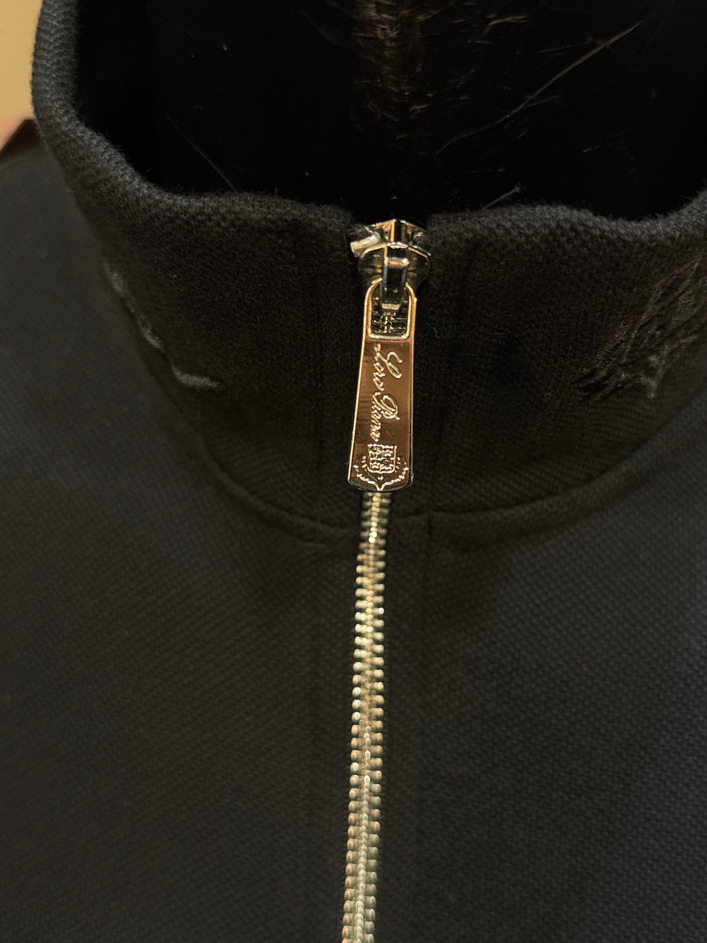 LORO PIANA zipper μαύρο  WIJ 201
