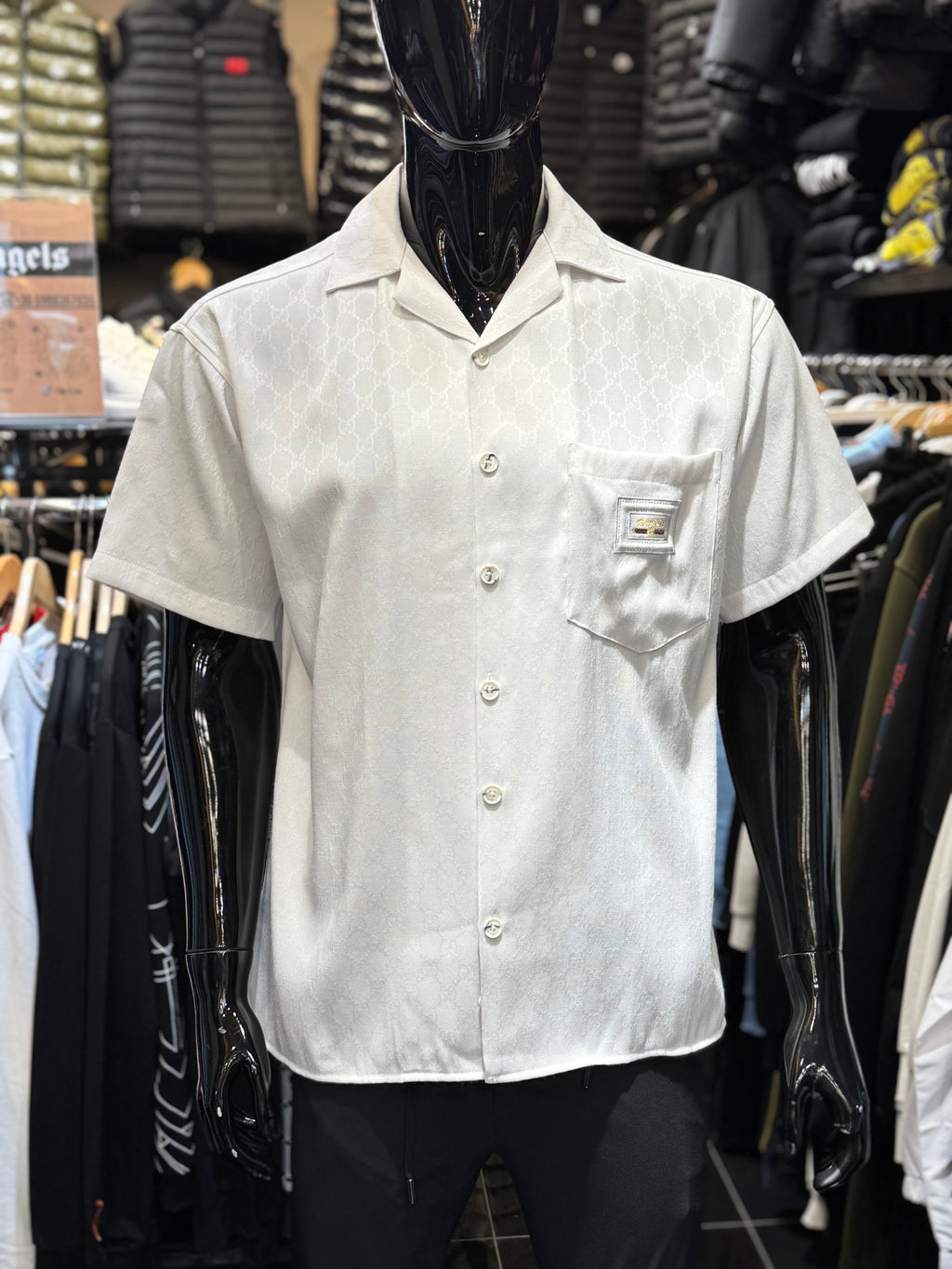 GUCCI ΠΟΥΚΑΜΙΣΟ ΛΕΥΚΟ X-064