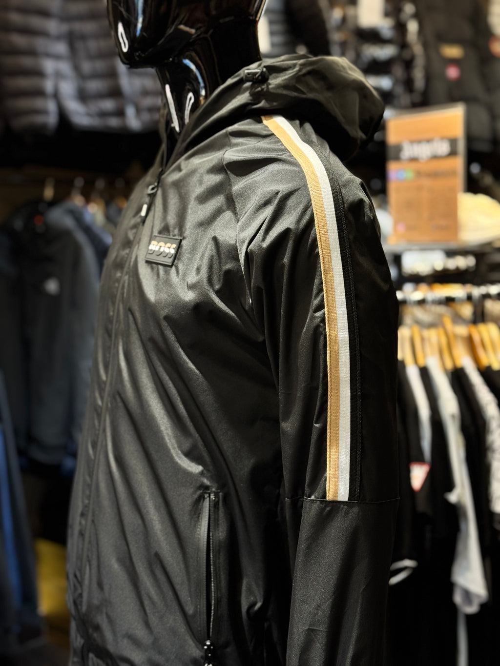 BOSS WINDPROOF BLACK A-170