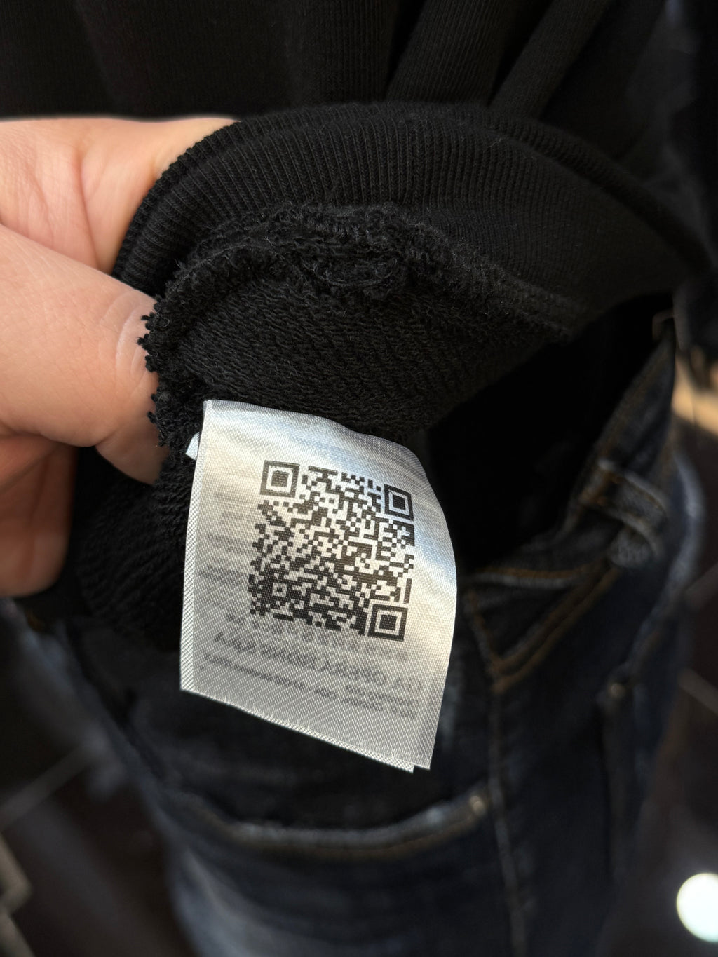 EA7 Φούτερ μαύρο RD854